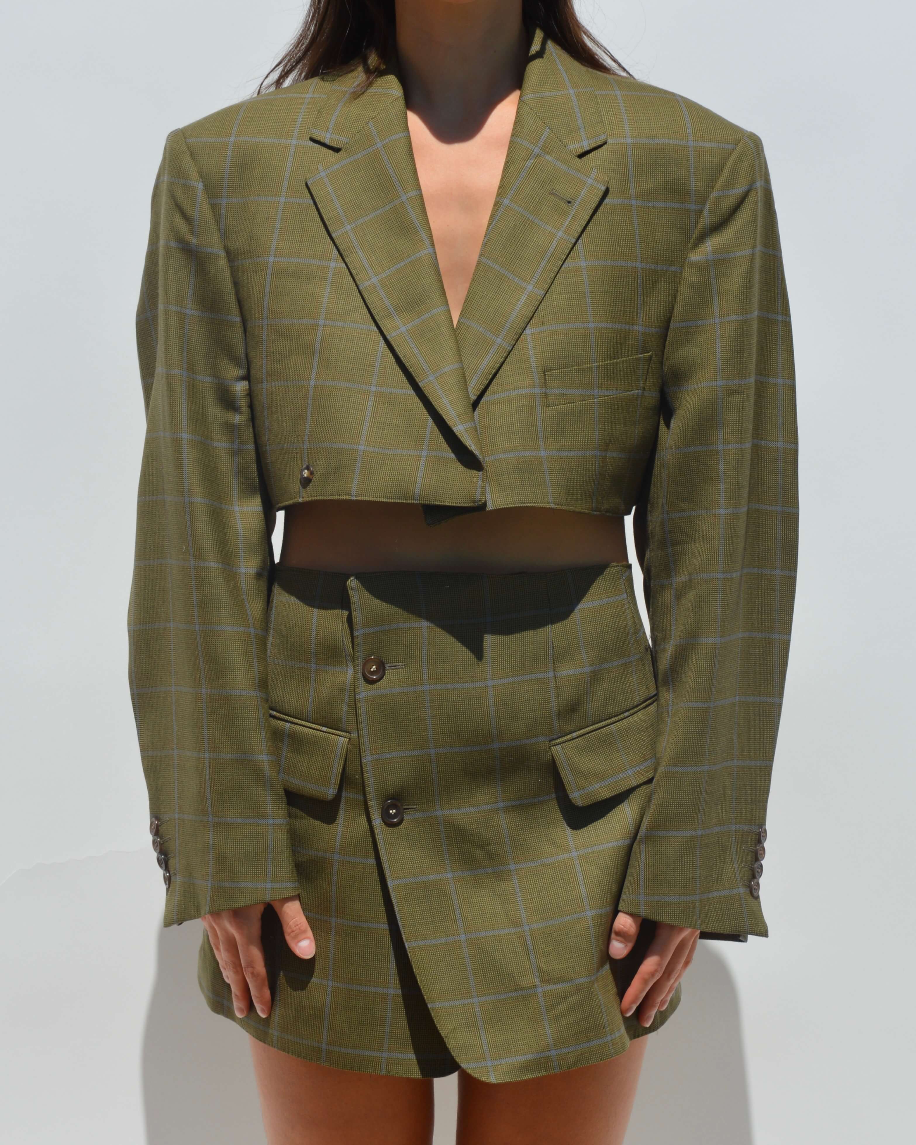 Blaset - Vert à carreaux parfait (M/L)