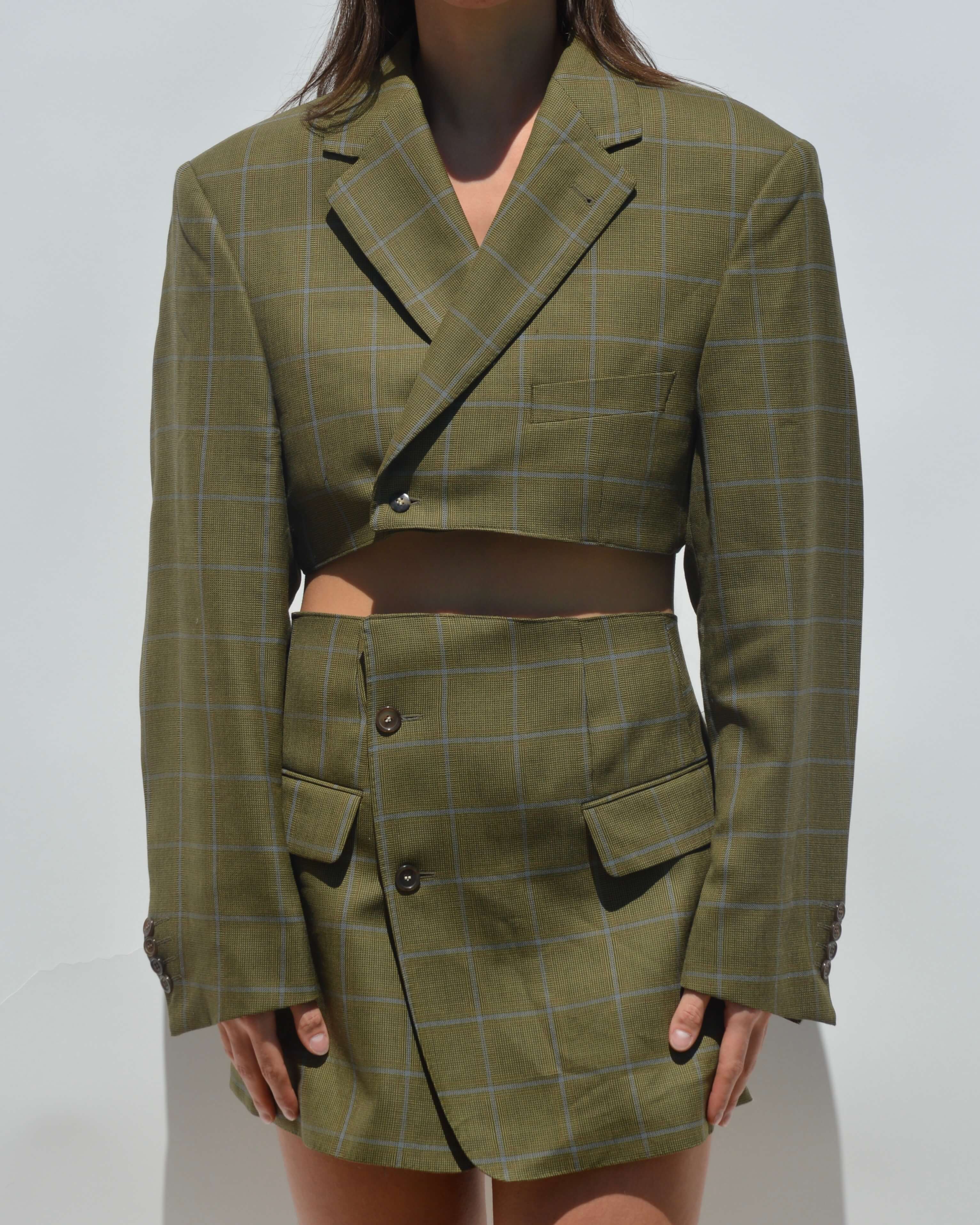 Blaset - Vert à carreaux parfait (M/L)