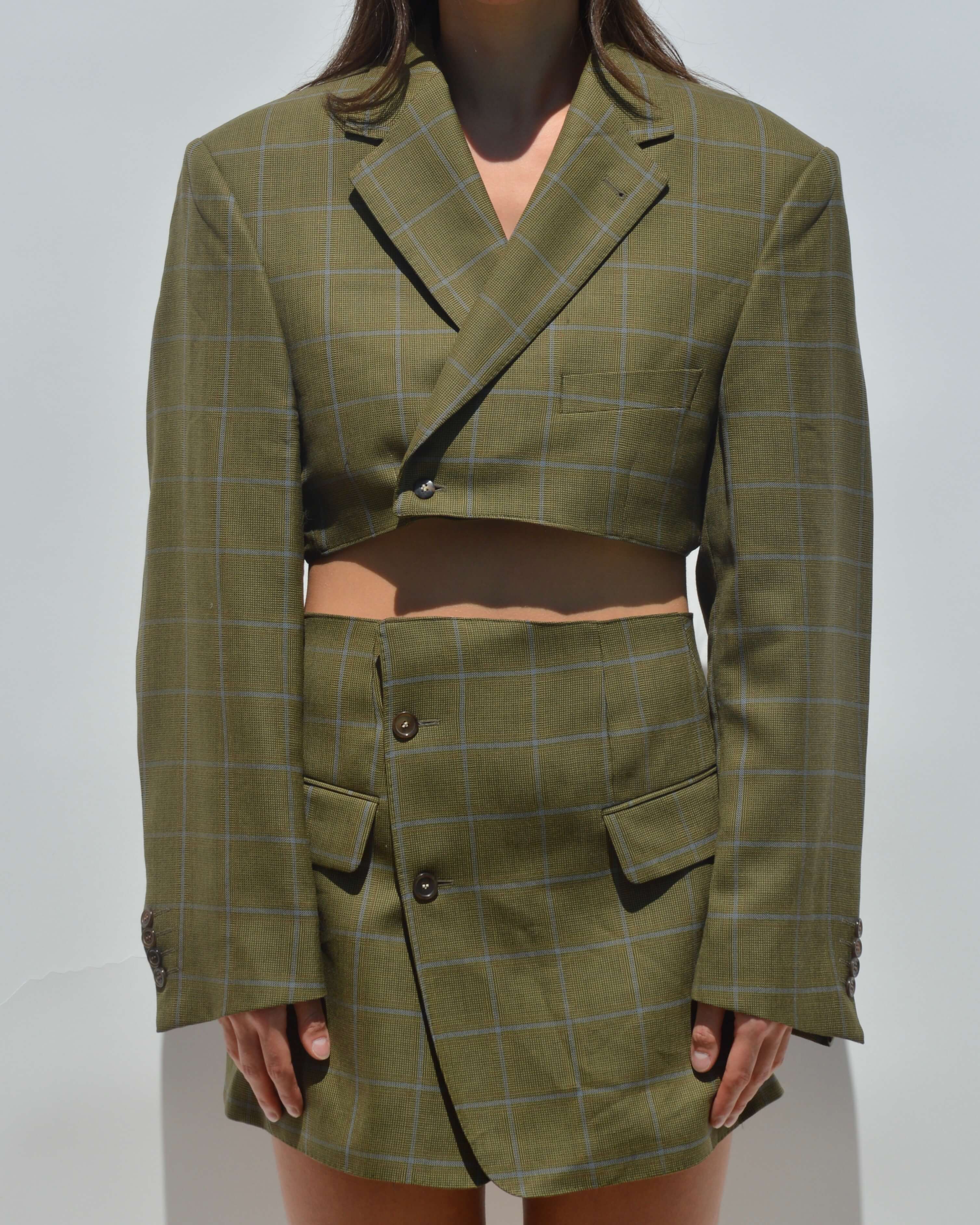 Blaset - Vert à carreaux parfait (M/L)