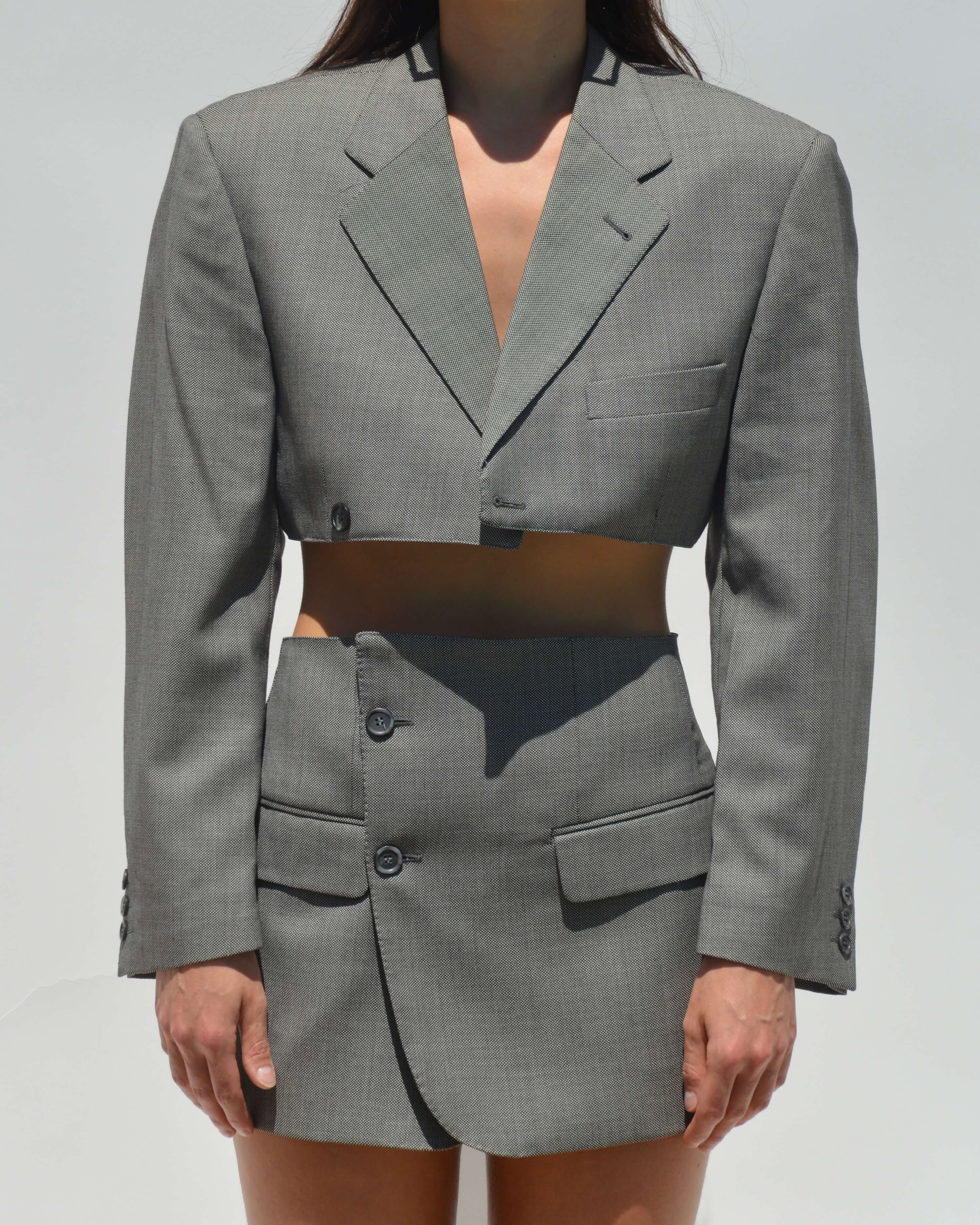 Blaset - Gris clair et blanc mélangés (XS/S)