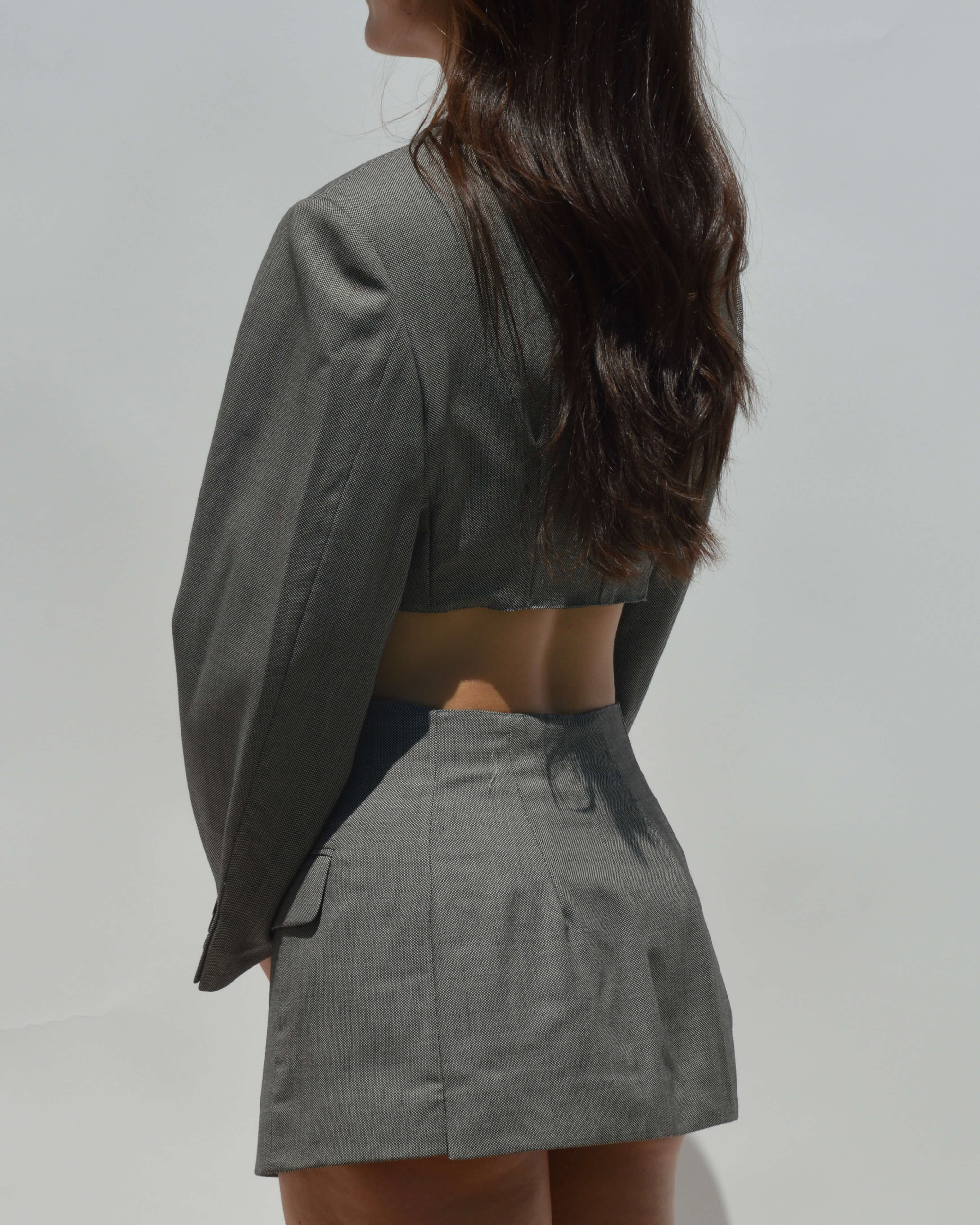 Blaset - Gris clair et blanc mélangés (XS/S)