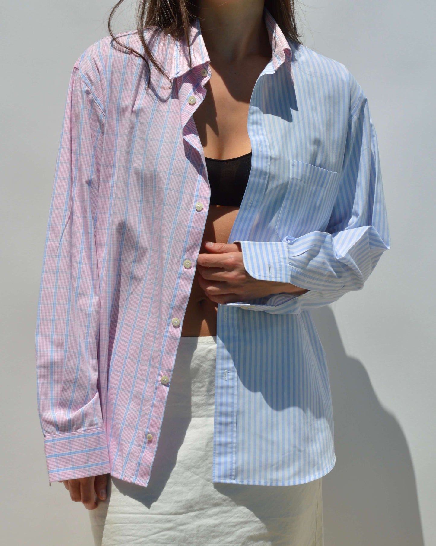 DUO Shirt - Pink & Blue Dream (XS/M)