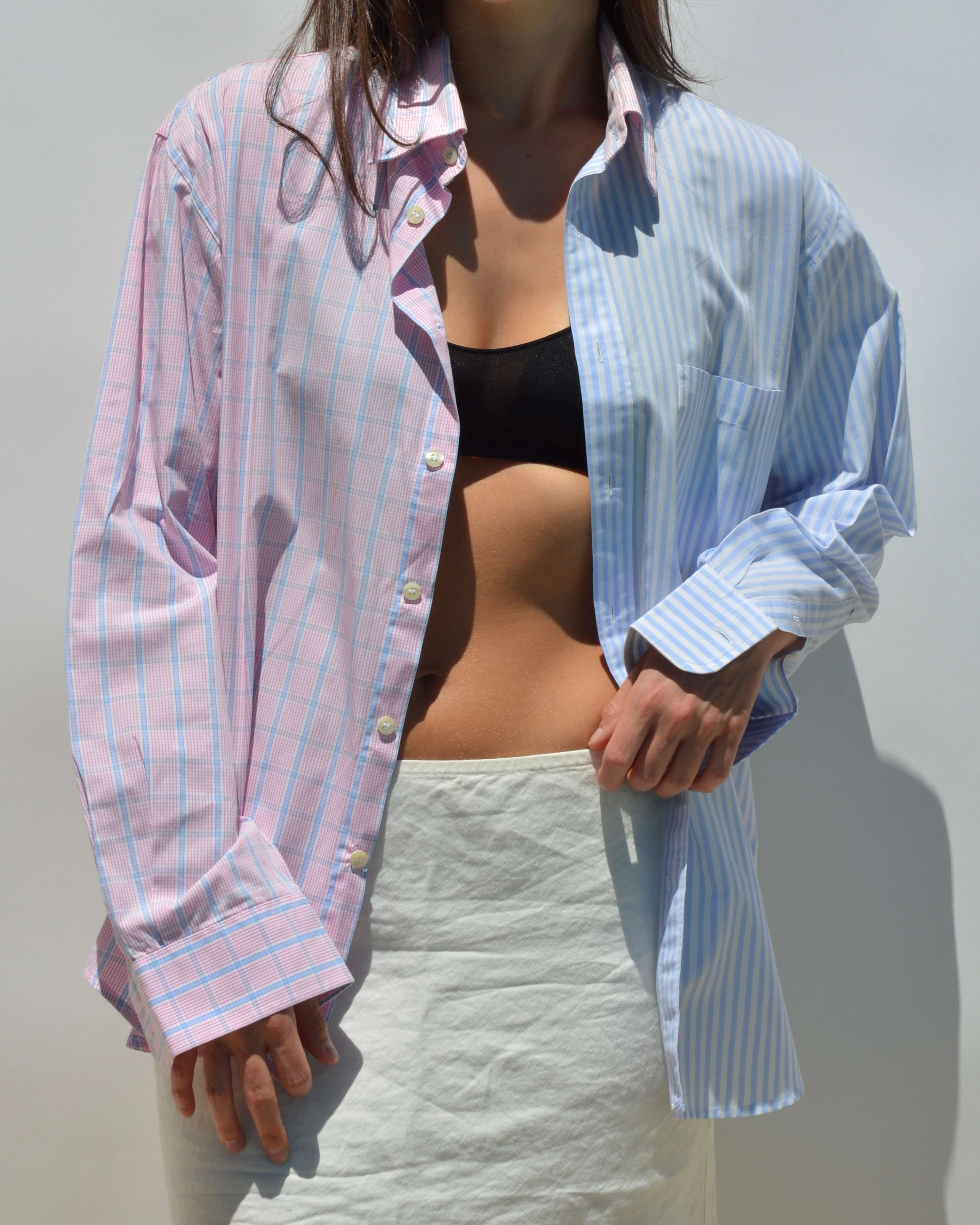 DUO Shirt - Pink & Blue Dream (XS/M)