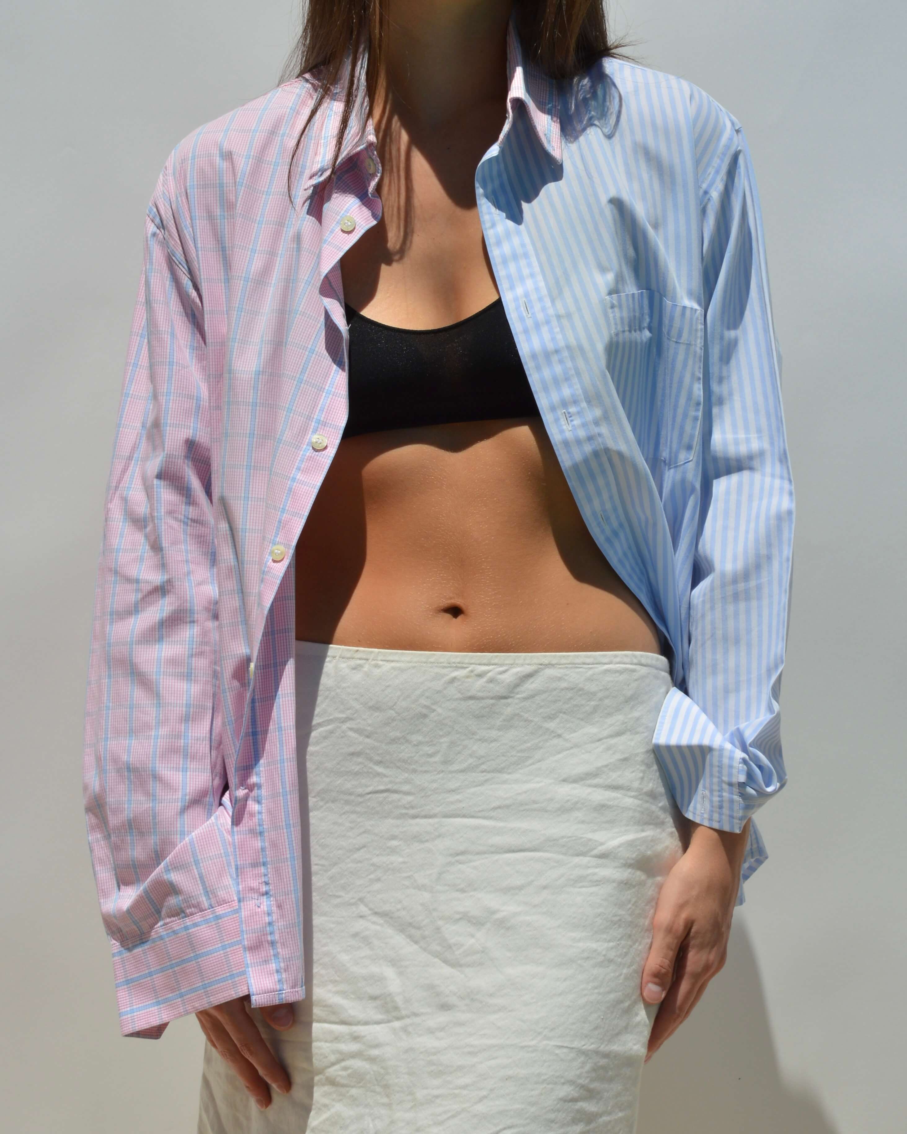 DUO Shirt - Pink & Blue Dream (XS/M)