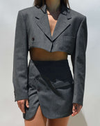 Blaset - Gray Three Buttons (XXS/S)