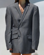 Mini Blazer Dress - Business Gray (M/L)