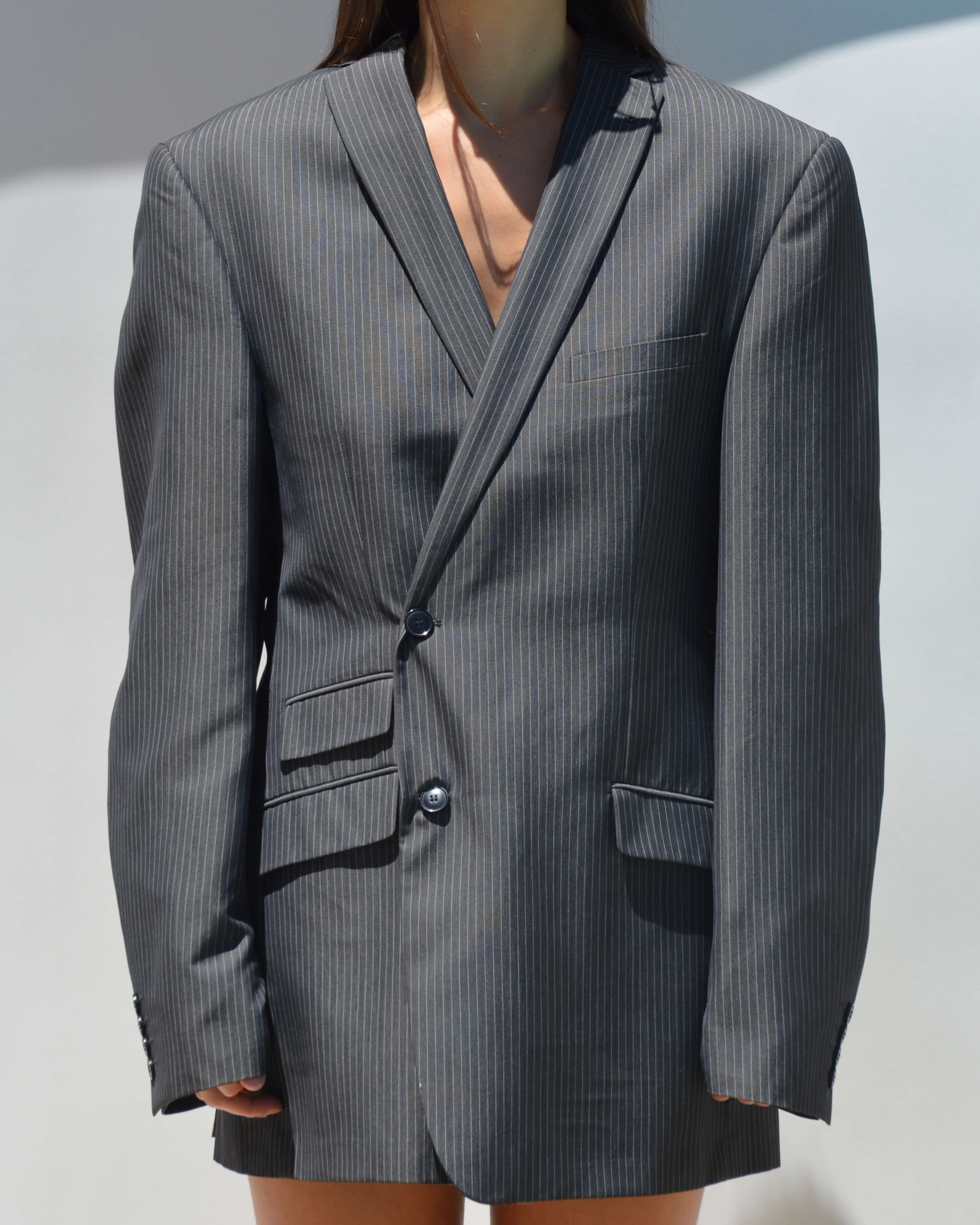 Mini Blazer Dress - Business Gray (M/L)