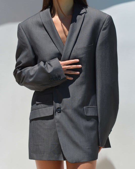 Mini Blazer Dress - Business Gray (M/L)