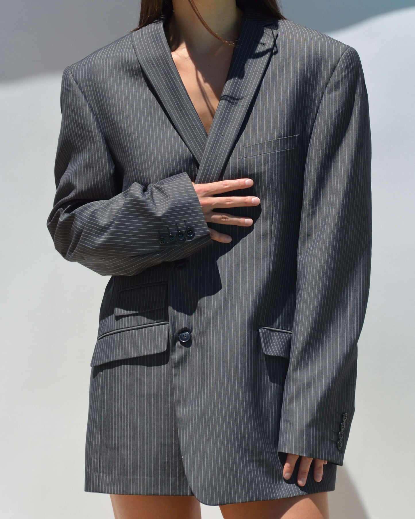 Mini Blazer Dress - Business Gray (M/L)