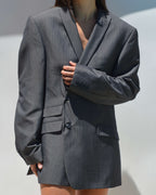 Mini Blazer Dress - Business Gray (M/L)