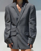 Mini Blazer Dress - Business Gray (M/L)