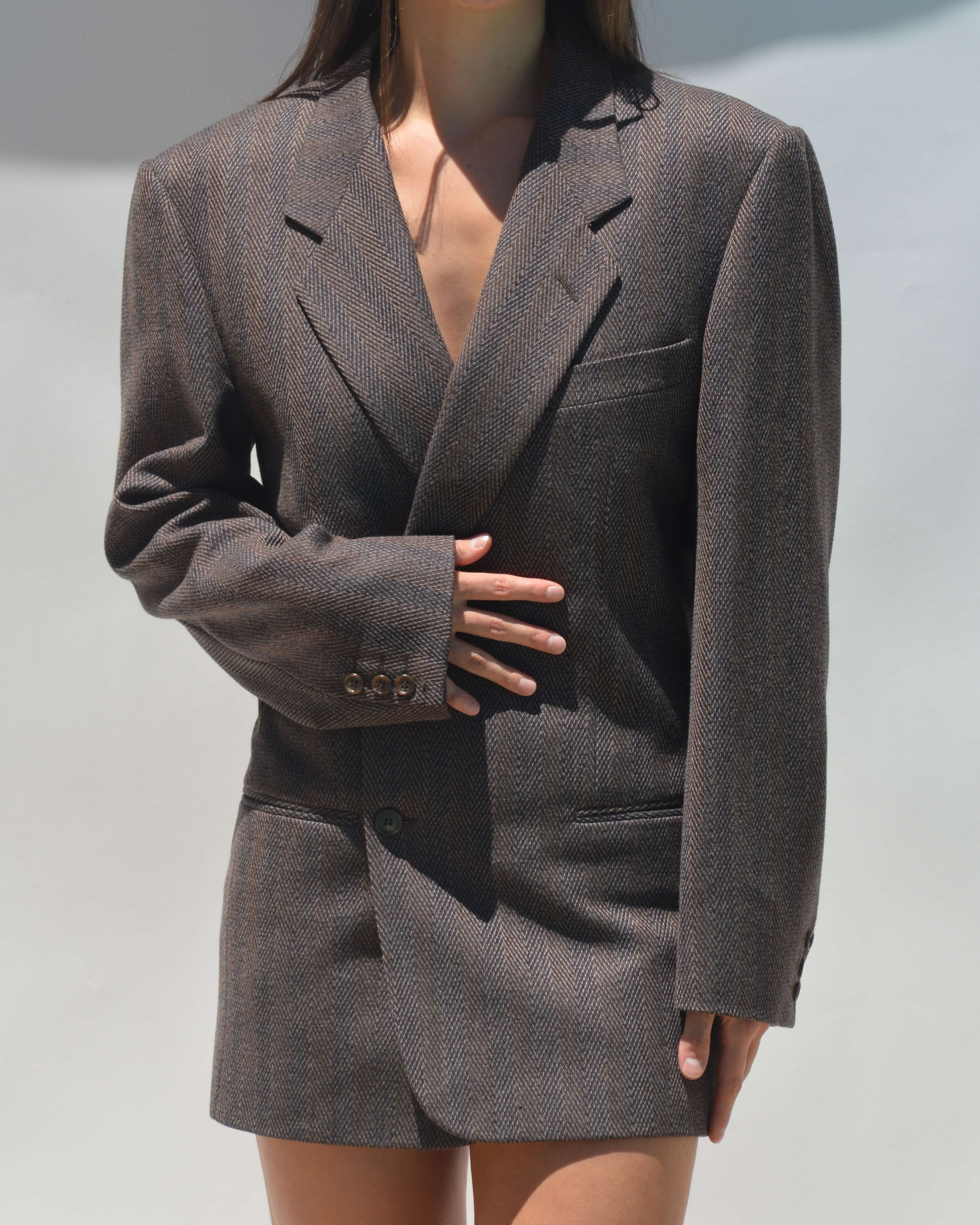 Mini Blazer Dress - Purple Gem (S/M)