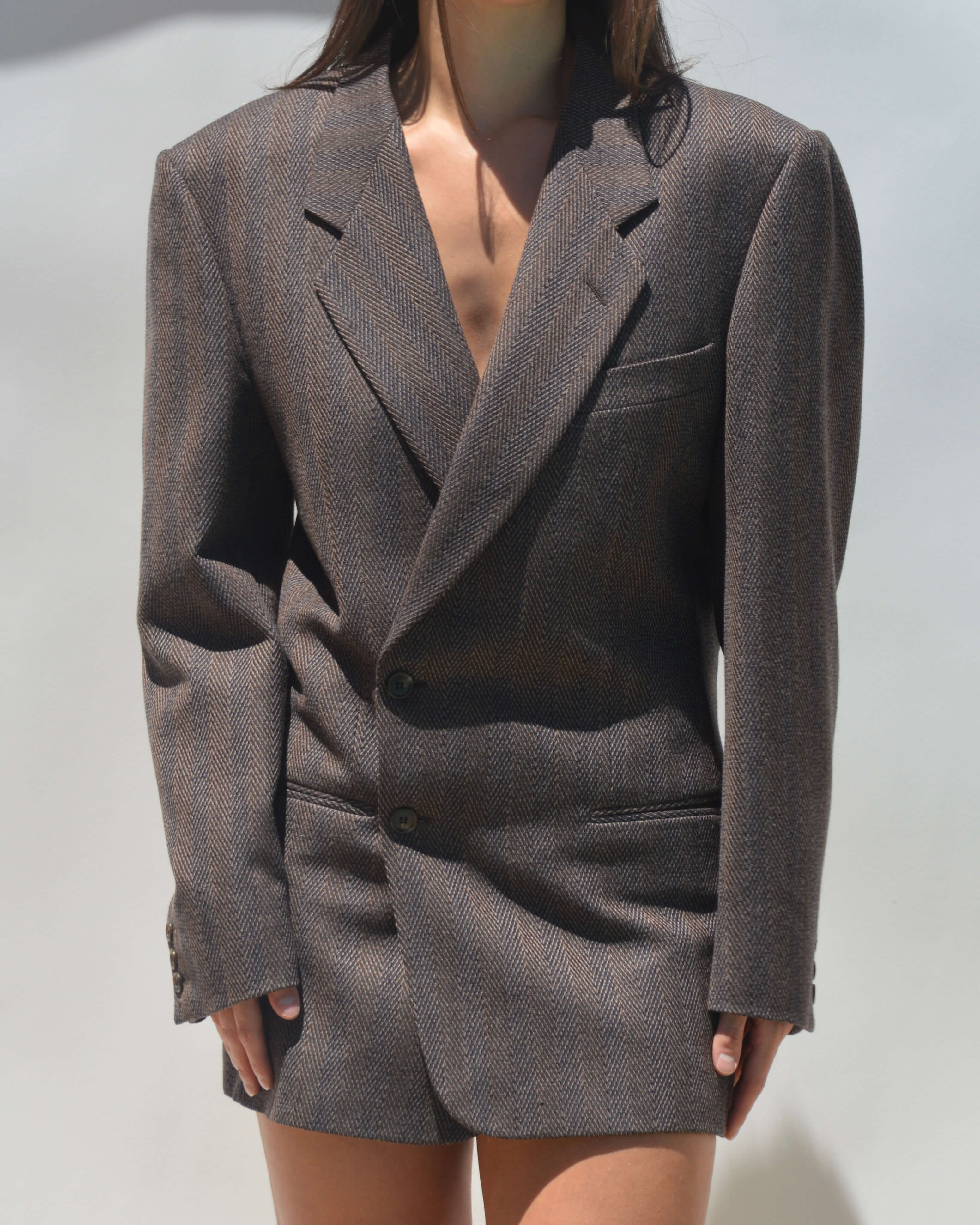 Mini Blazer Dress - Purple Gem (S/M)