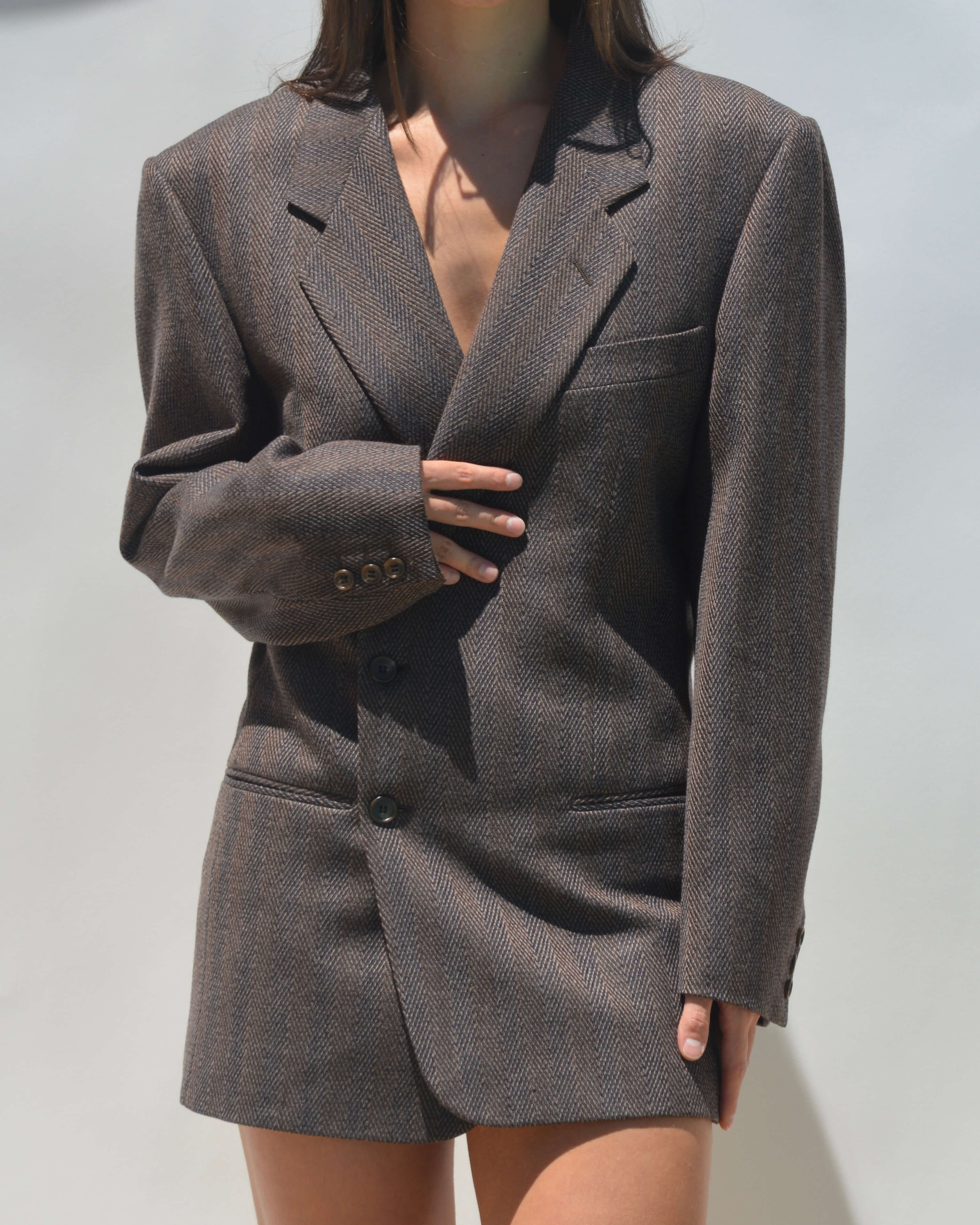 Mini Blazer Dress - Purple Gem (S/M)