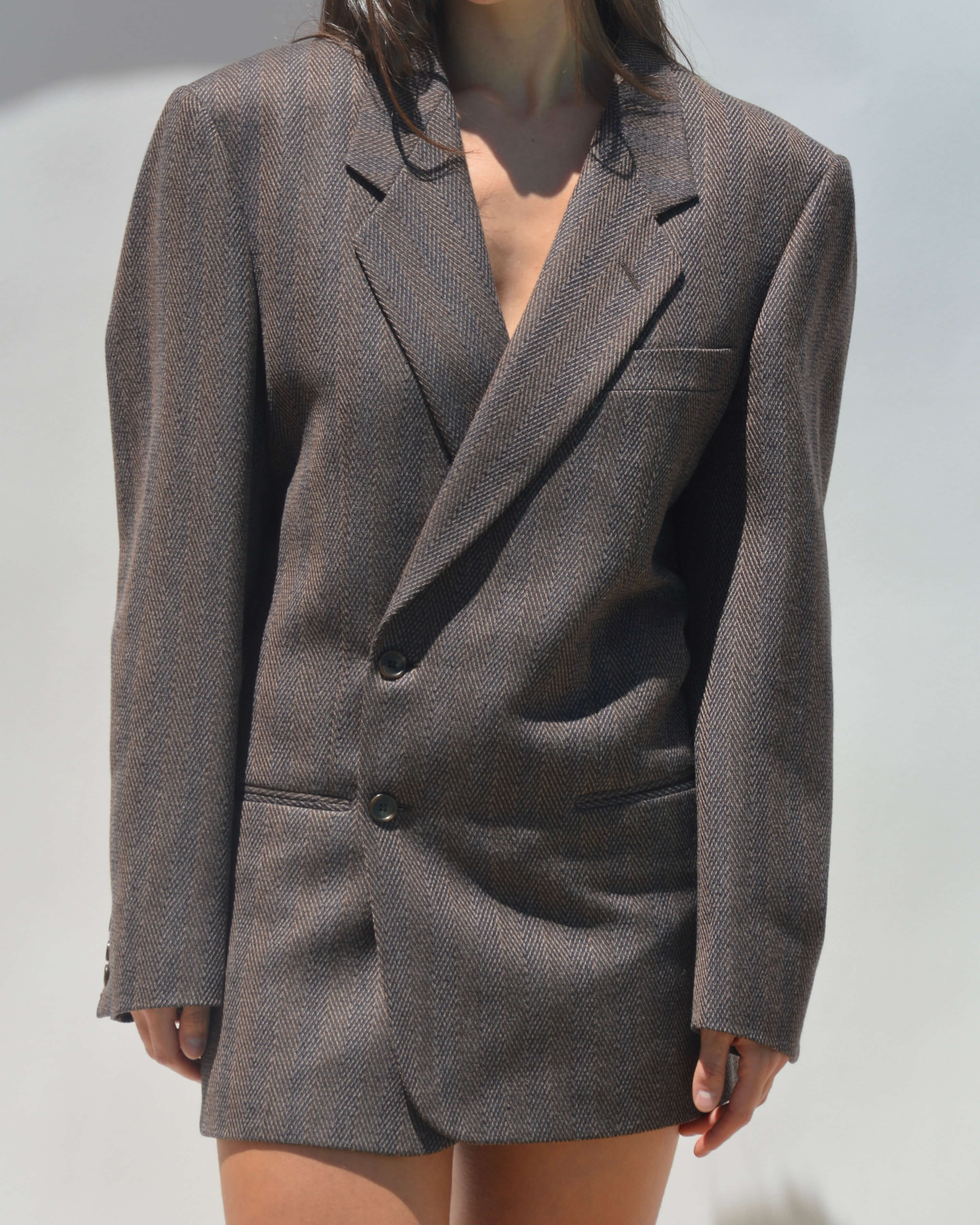 Mini Blazer Dress - Purple Gem (S/M)