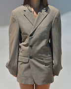 Mini Blazer Dress - Beige (XS/S)