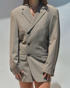 Mini Blazer Dress - Beige (XS/S)