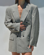 Vestido mini blazer cruzado (L/XL)