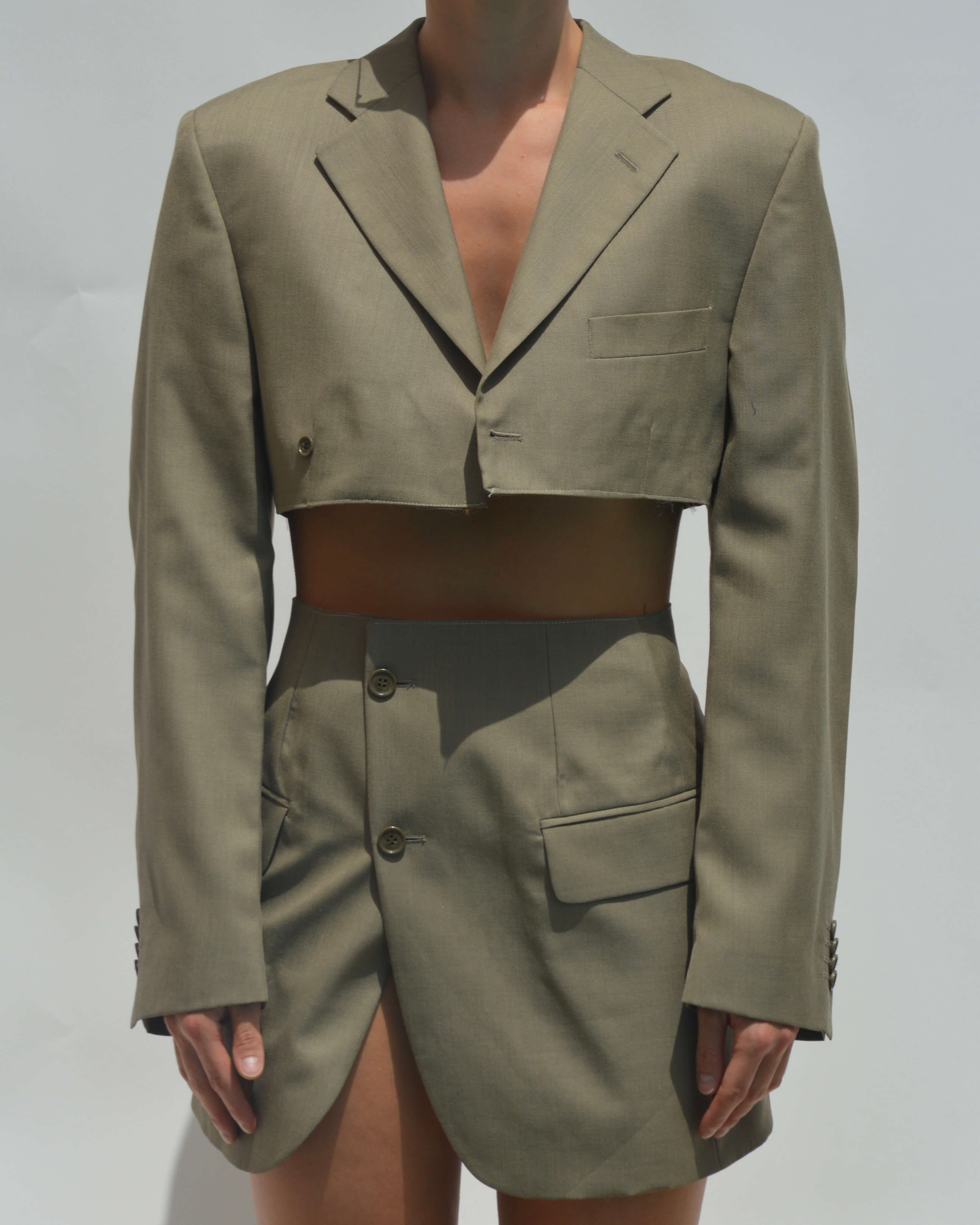 Blaset - Beige verdâtre (XS/S)