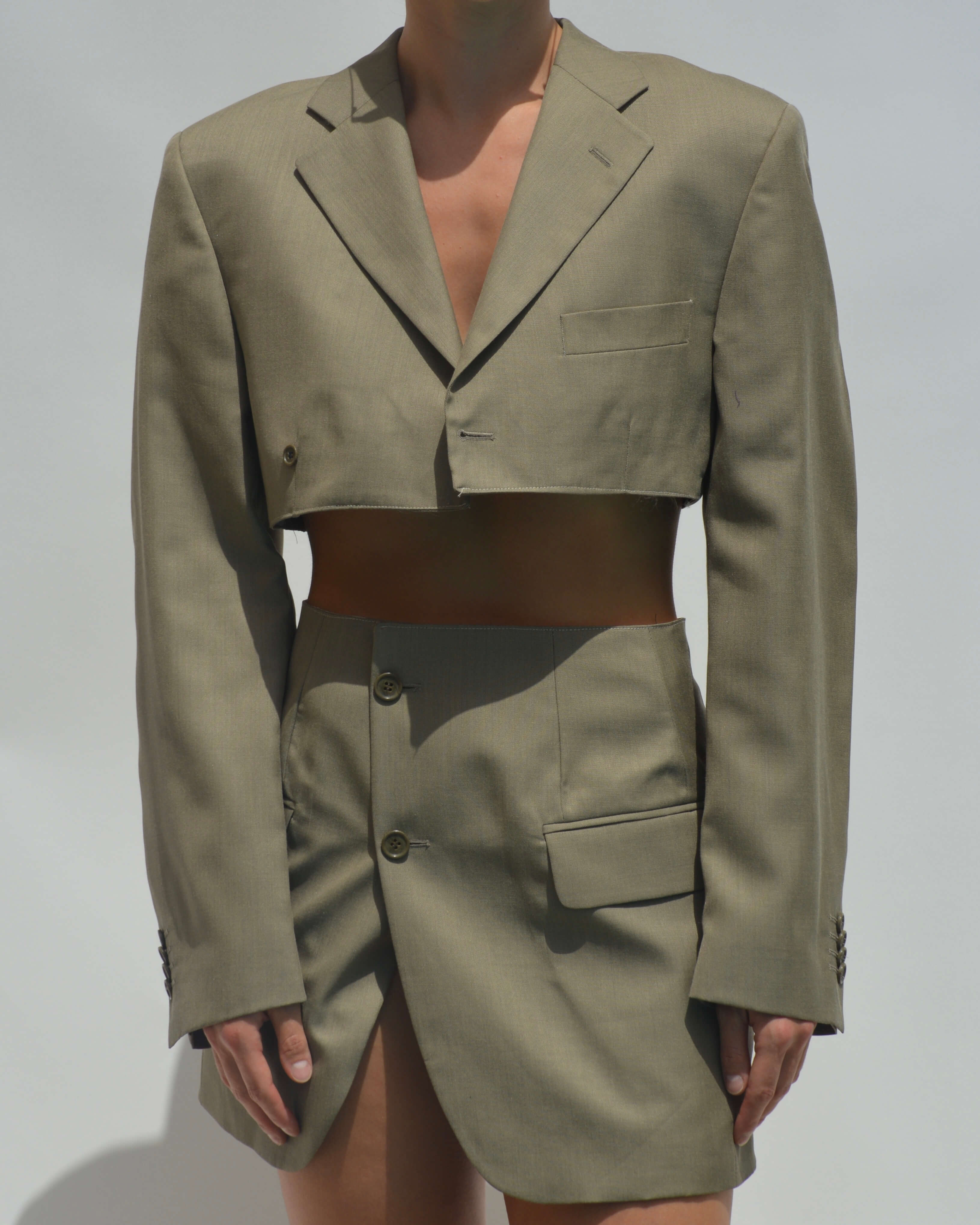 Blaset - Beige verdâtre (XS/S)