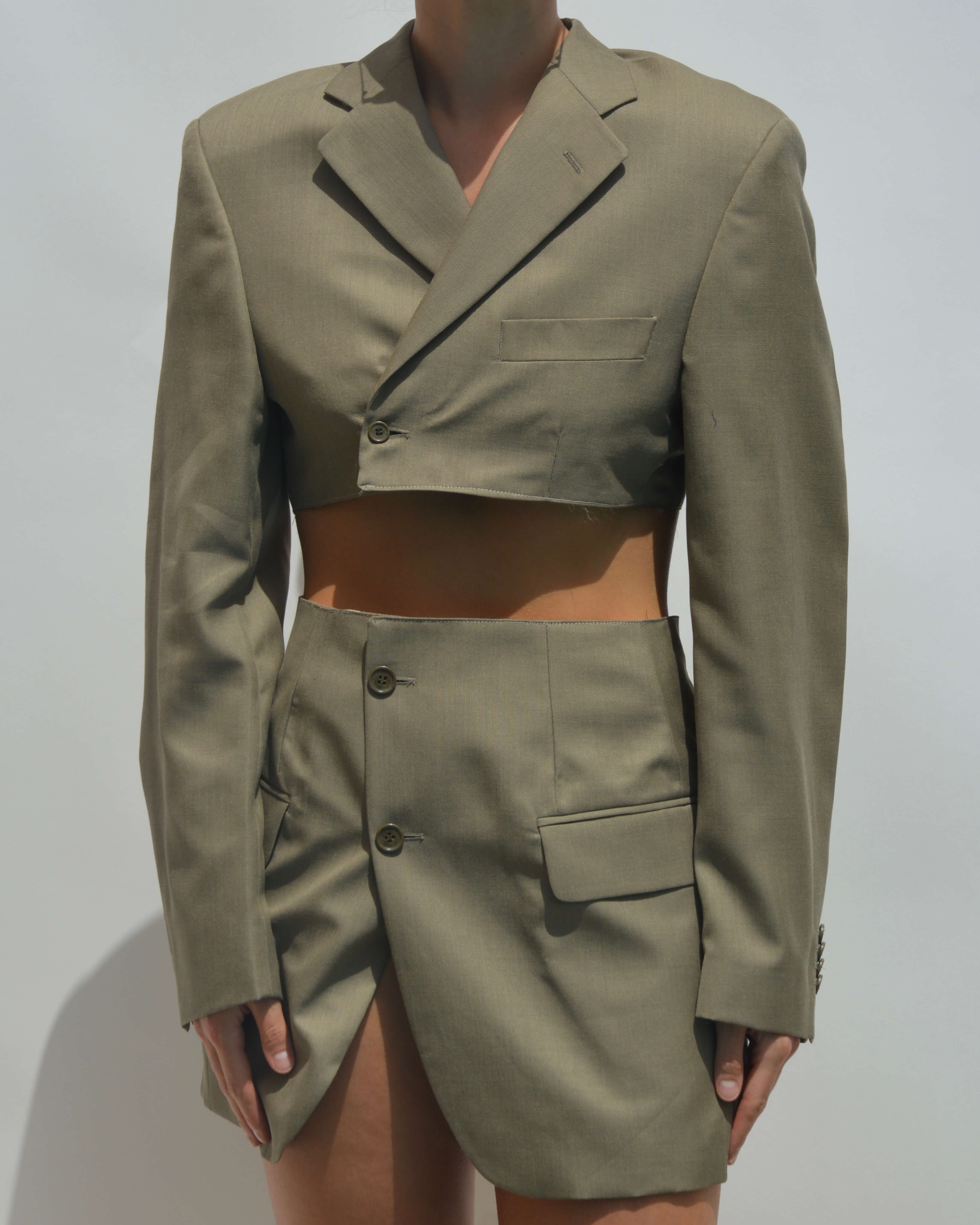 Blaset - Beige verdâtre (XS/S)