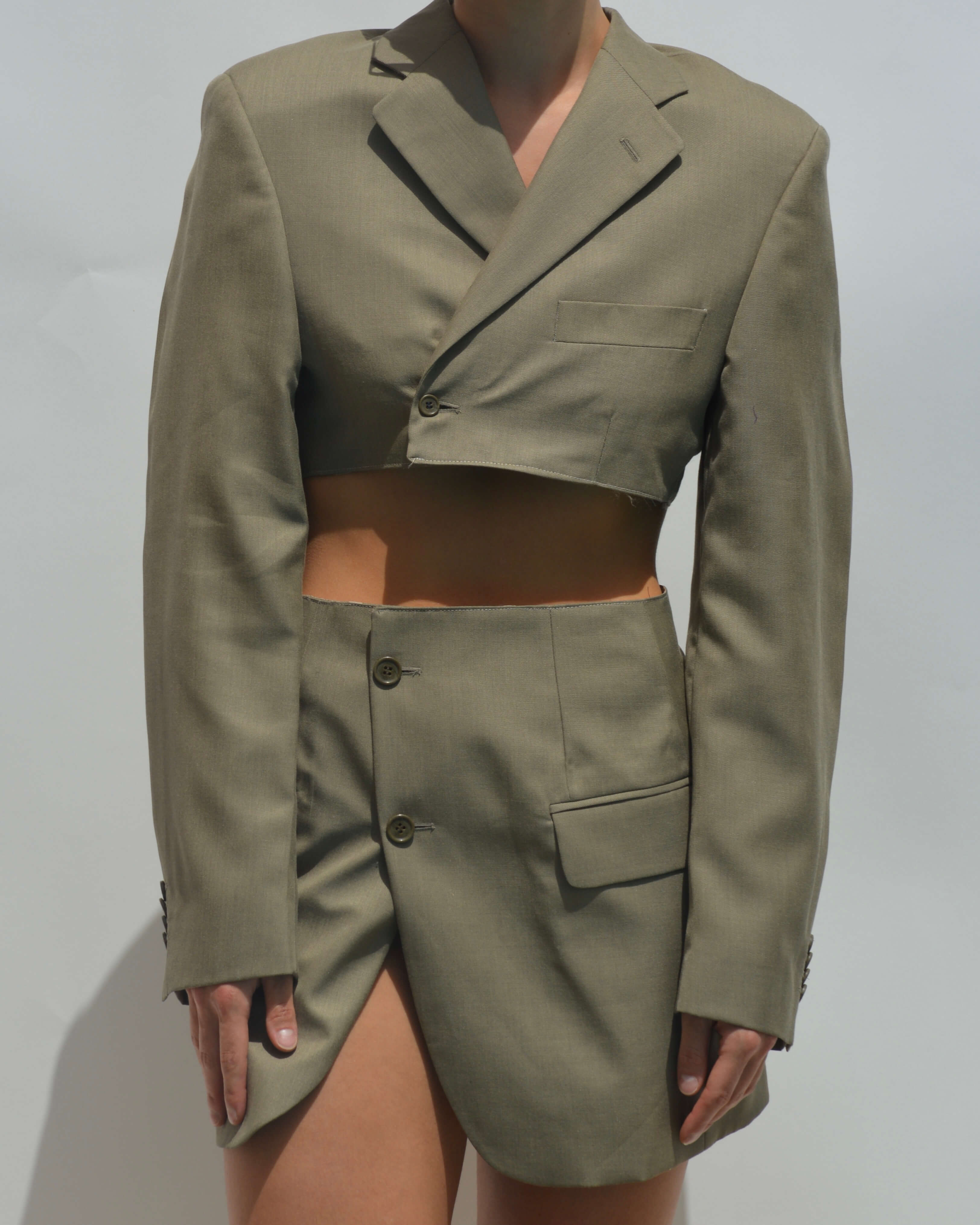 Blaset - Beige verdâtre (XS/S)