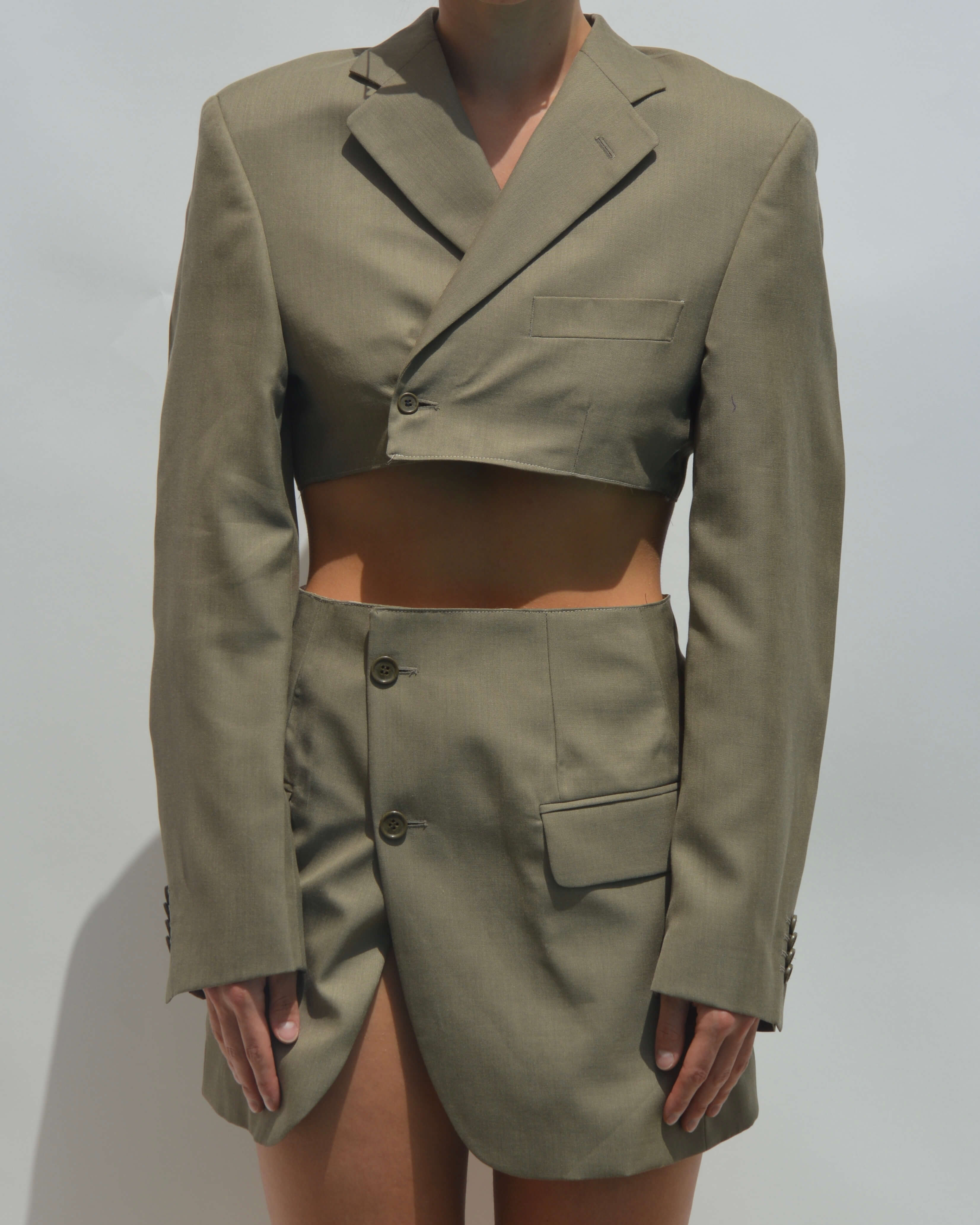 Blaset - Beige verdâtre (XS/S)