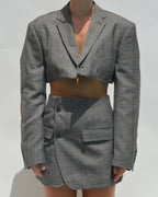 Blaset - Checked Grey (S/M)