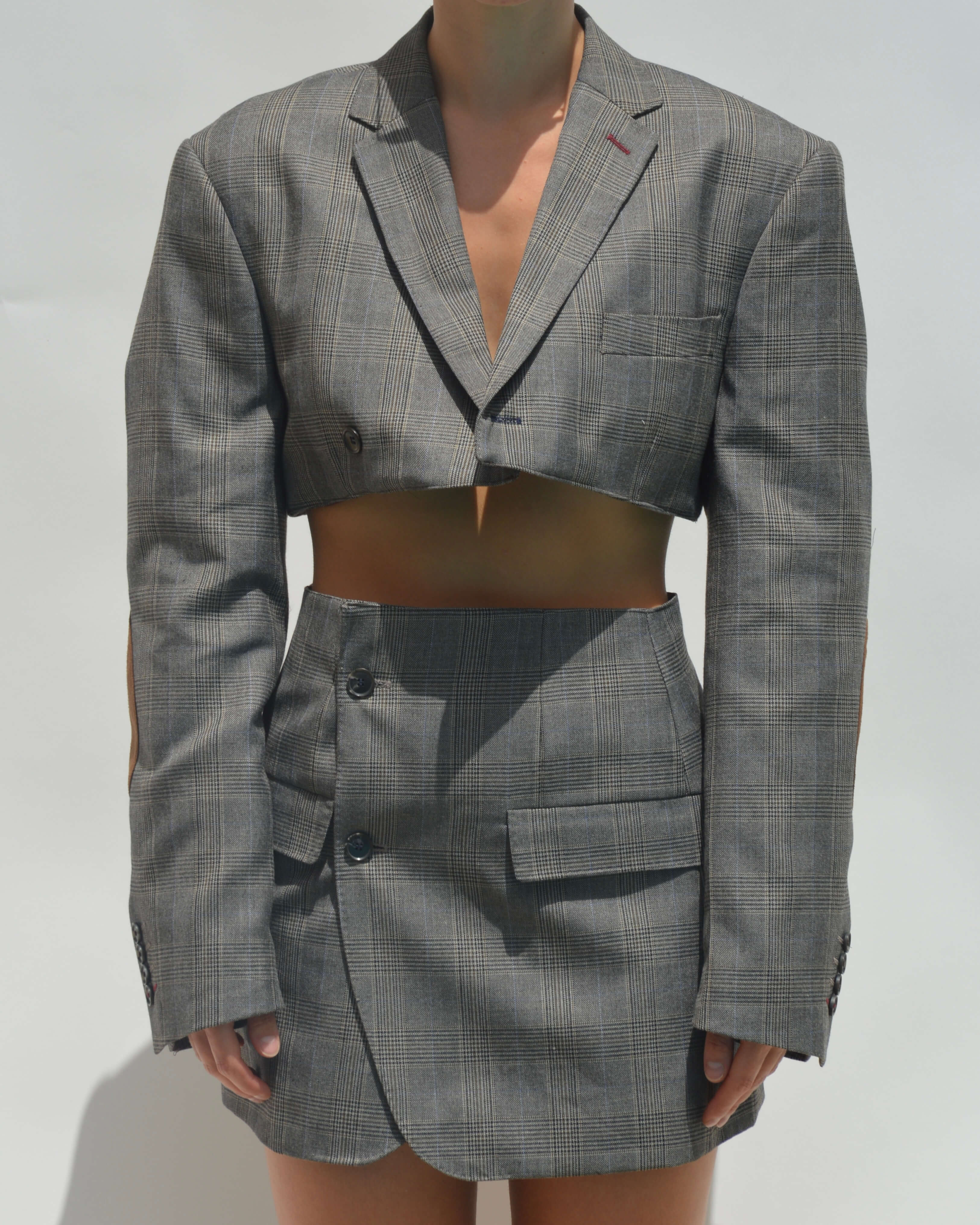 Blaset - Gris a cuadros (S/M)