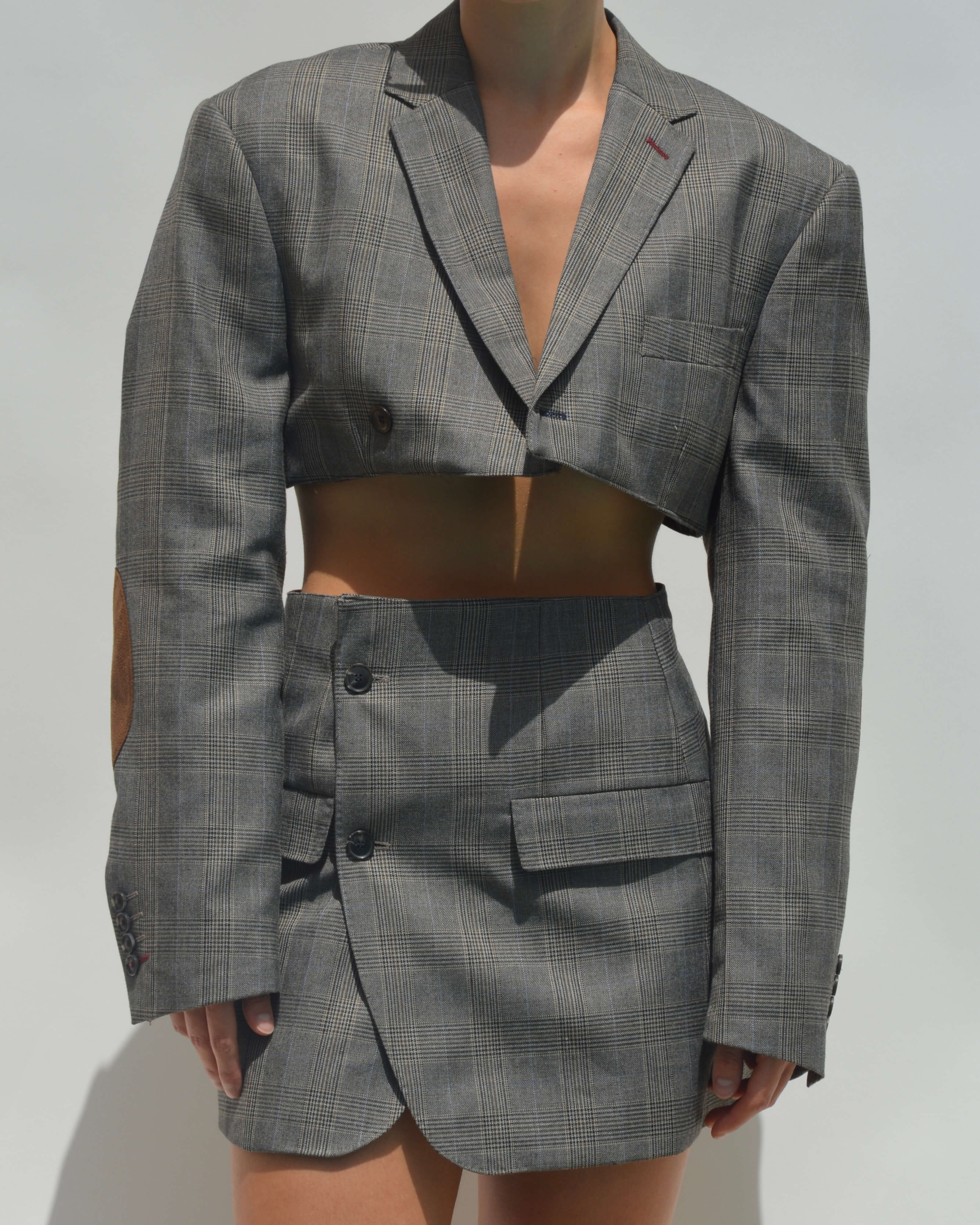 Blaset - Gris a cuadros (S/M)