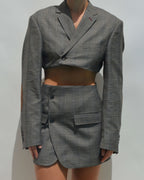 Blaset - Checked Grey (S/M)