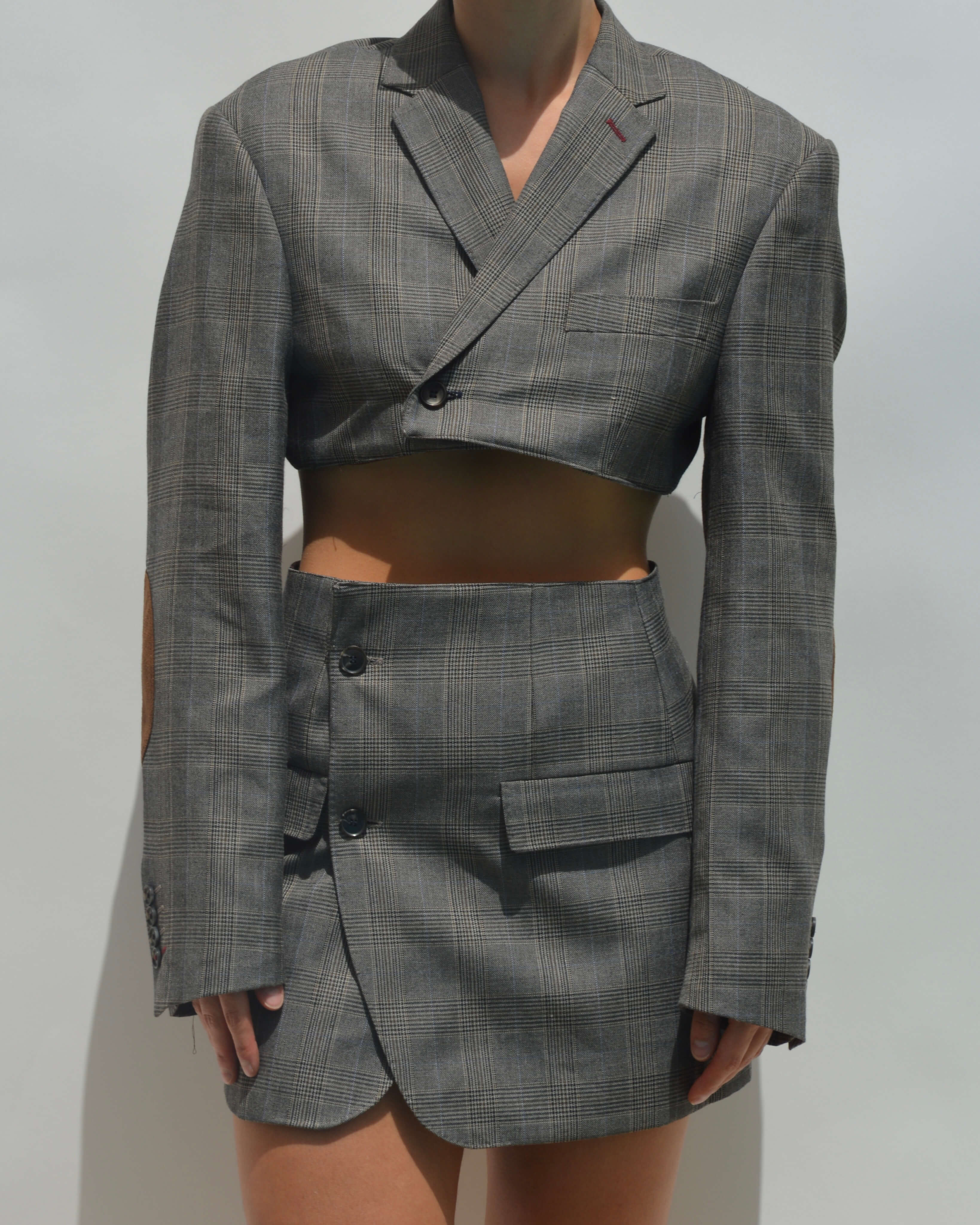 Blaset - Gris a cuadros (S/M)