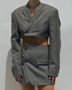Blaset - Checked Grey (S/M)