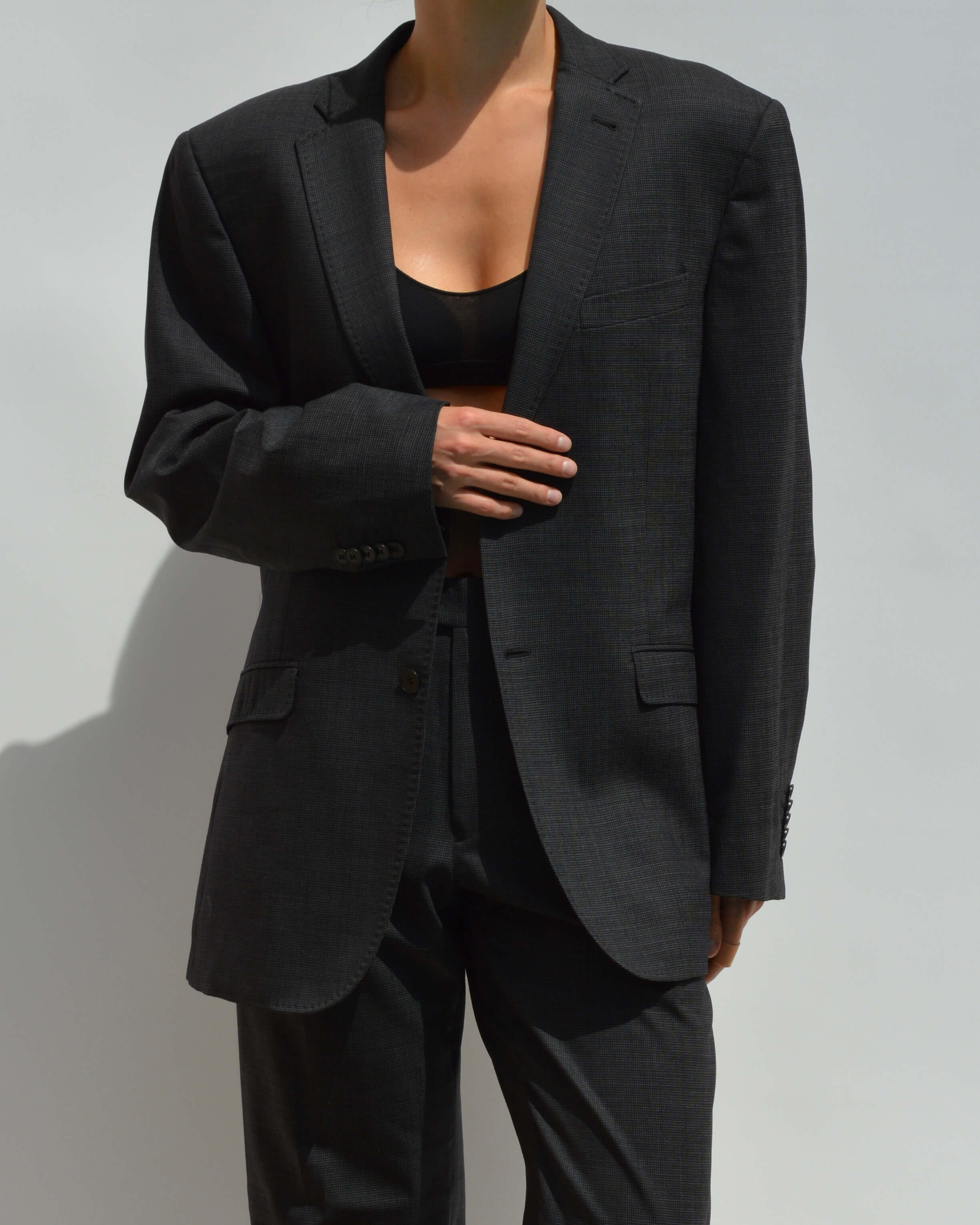 Traje - Negro de negocios (S/M)