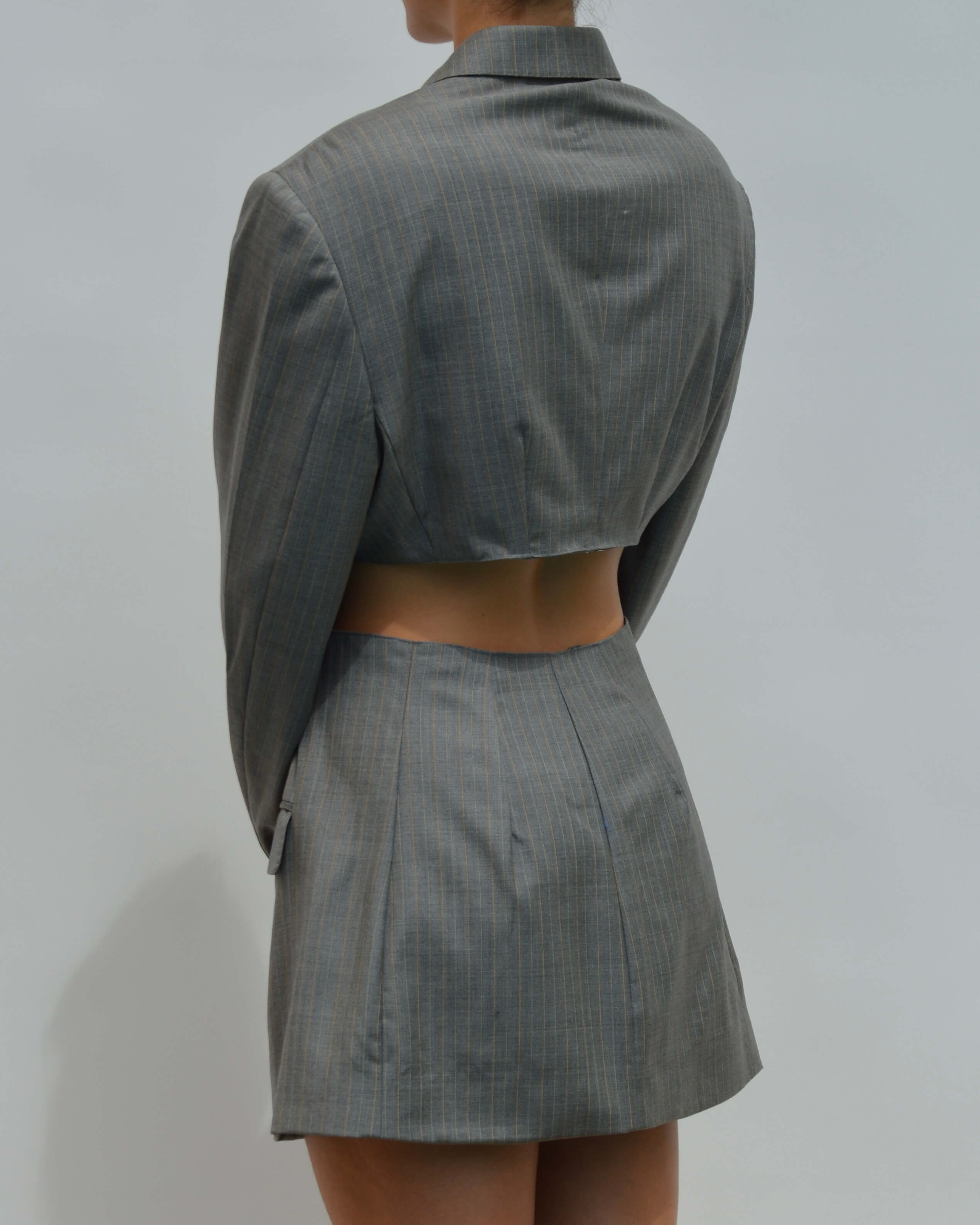 Blaset - Gris clair à lignes blanches (M/L)