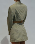 Blaset - Light Blue Lines Checked (XS/S)
