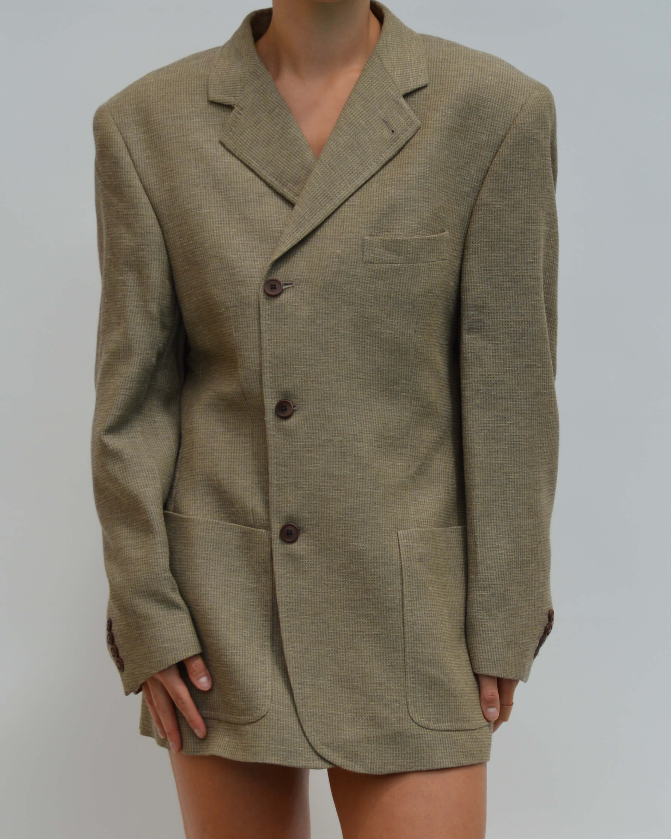 Vestido mini blazer - Breezy (talla pequeña/grande)