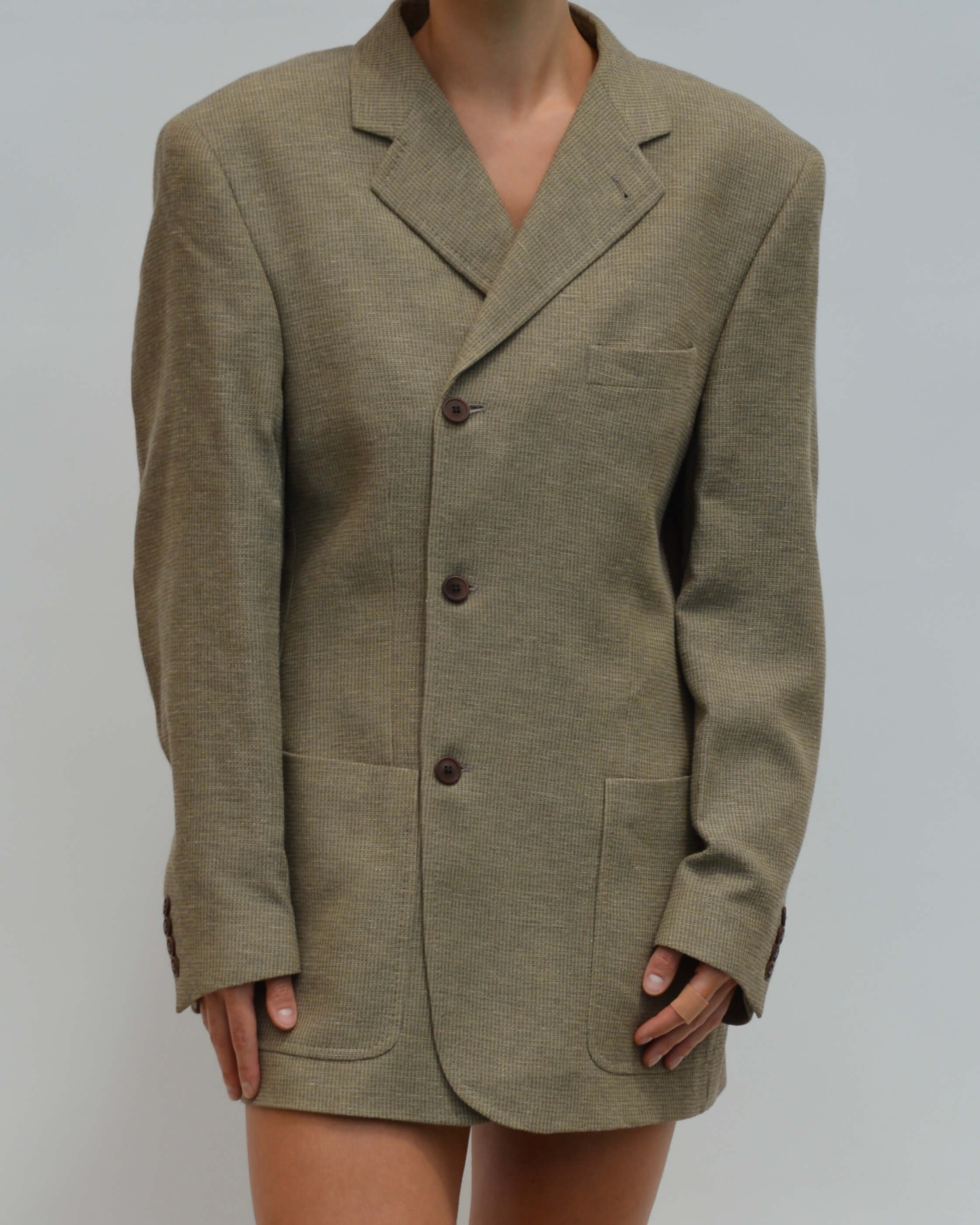 Vestido mini blazer - Breezy (talla pequeña/grande)