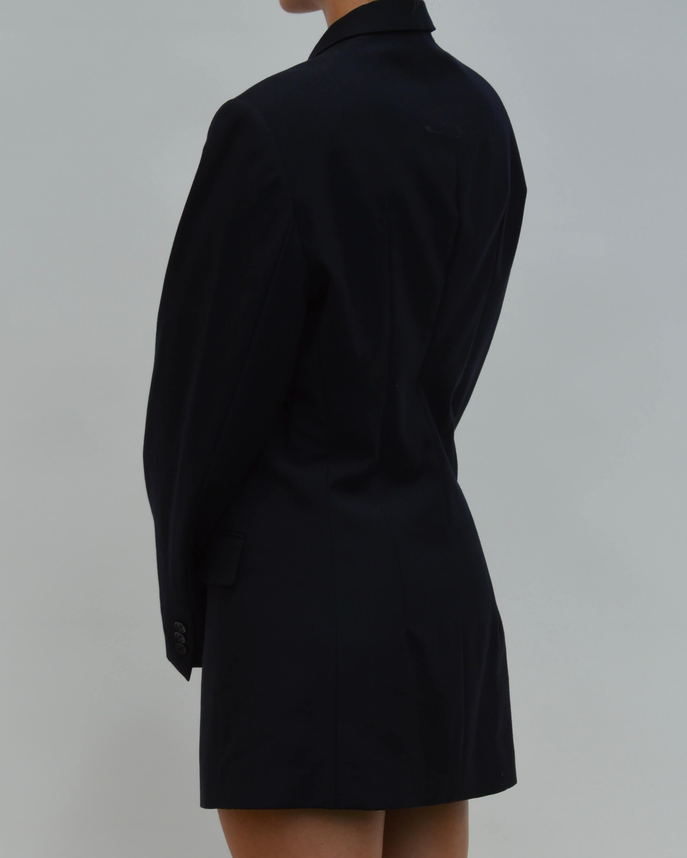 Robe blazer courte - Bleu marine (S/M)