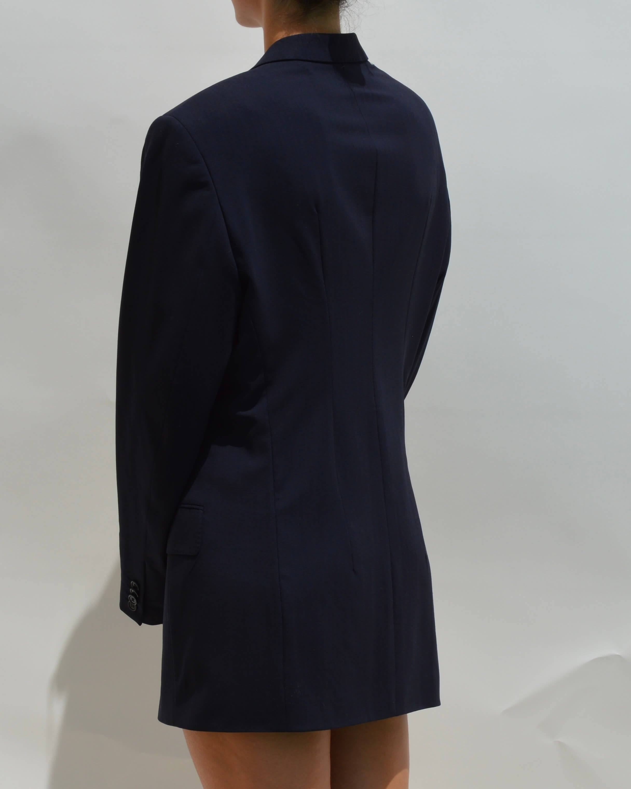 Vestido mini blazer - Azul marino (M/L)