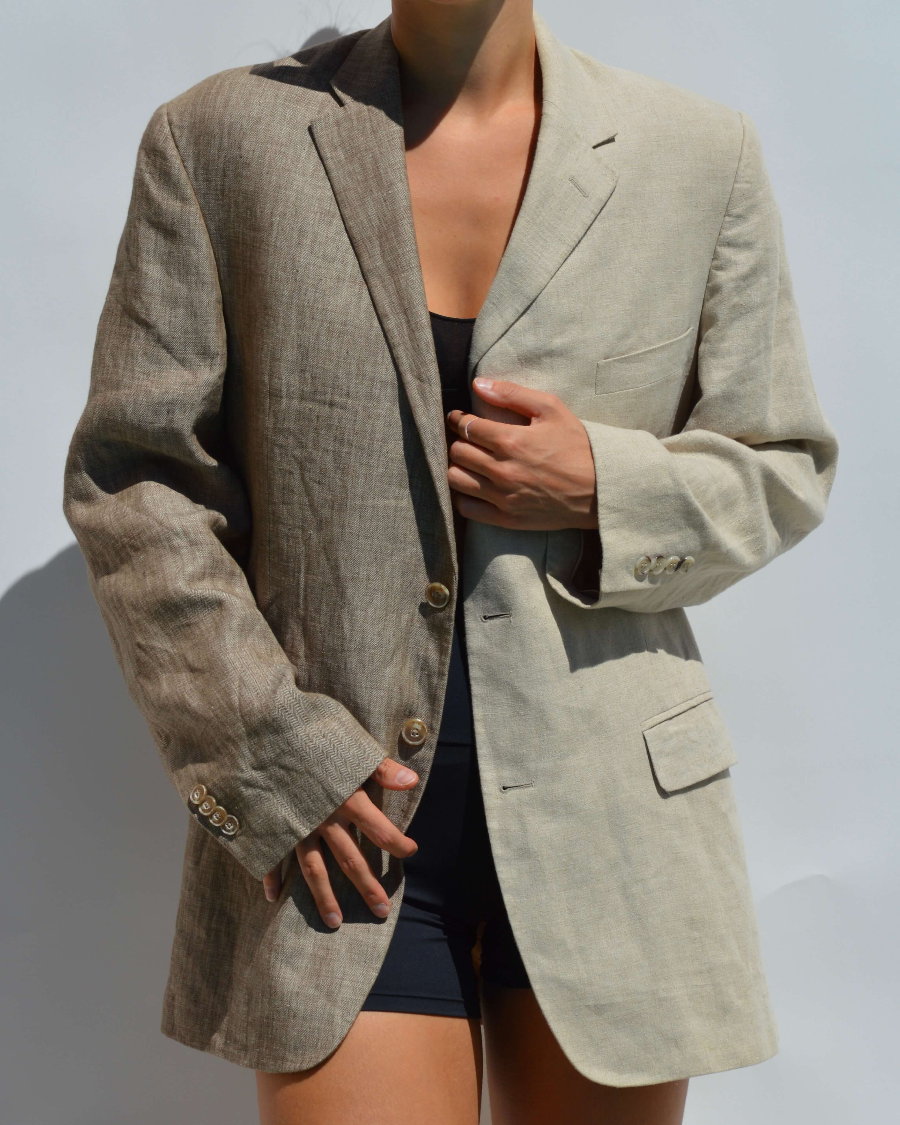 Blazer DUO - Lino Contraste Sueño (P/L)