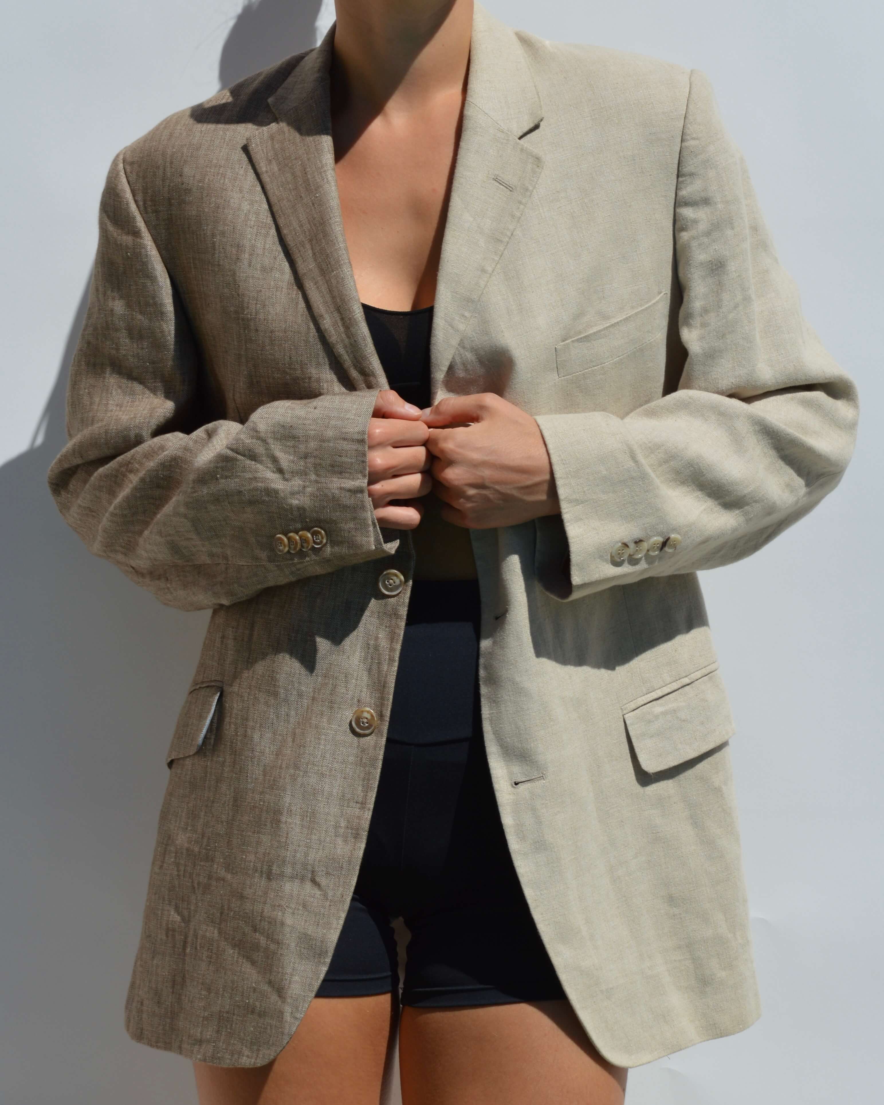 Blazer DUO - Lino Contraste Sueño (P/L)