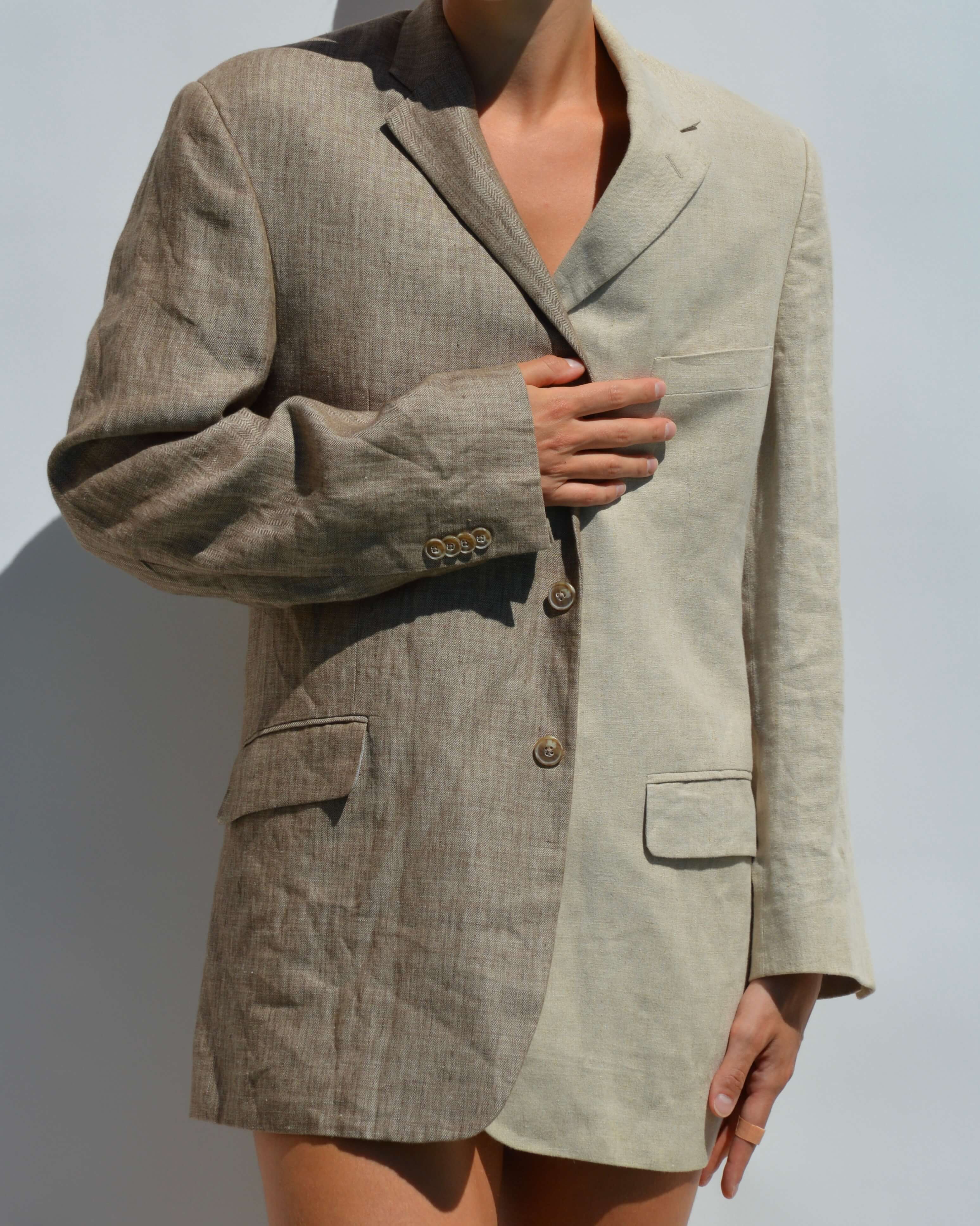 Blazer DUO - Lino Contraste Sueño (P/L)