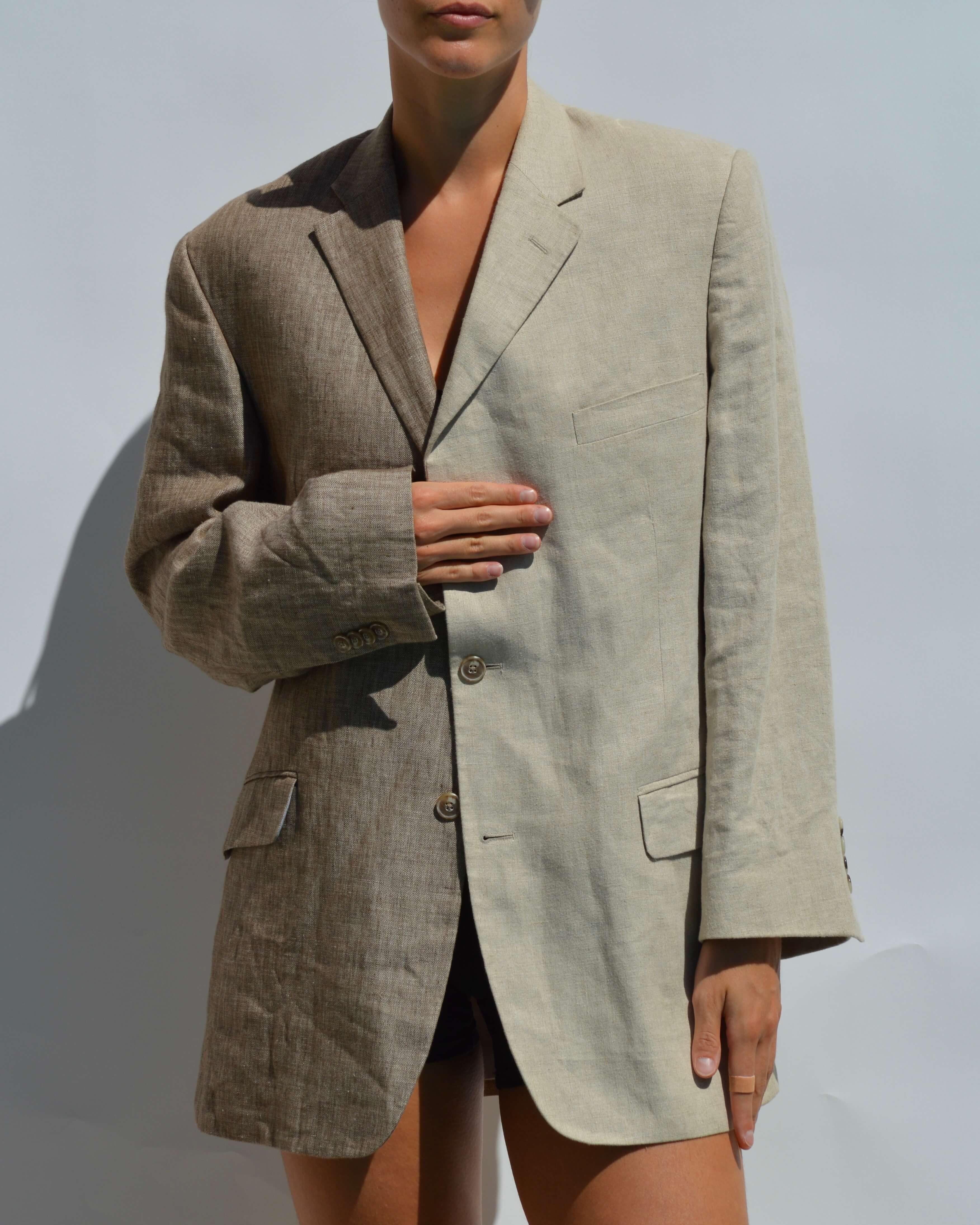 Blazer DUO - Lino Contraste Sueño (P/L)