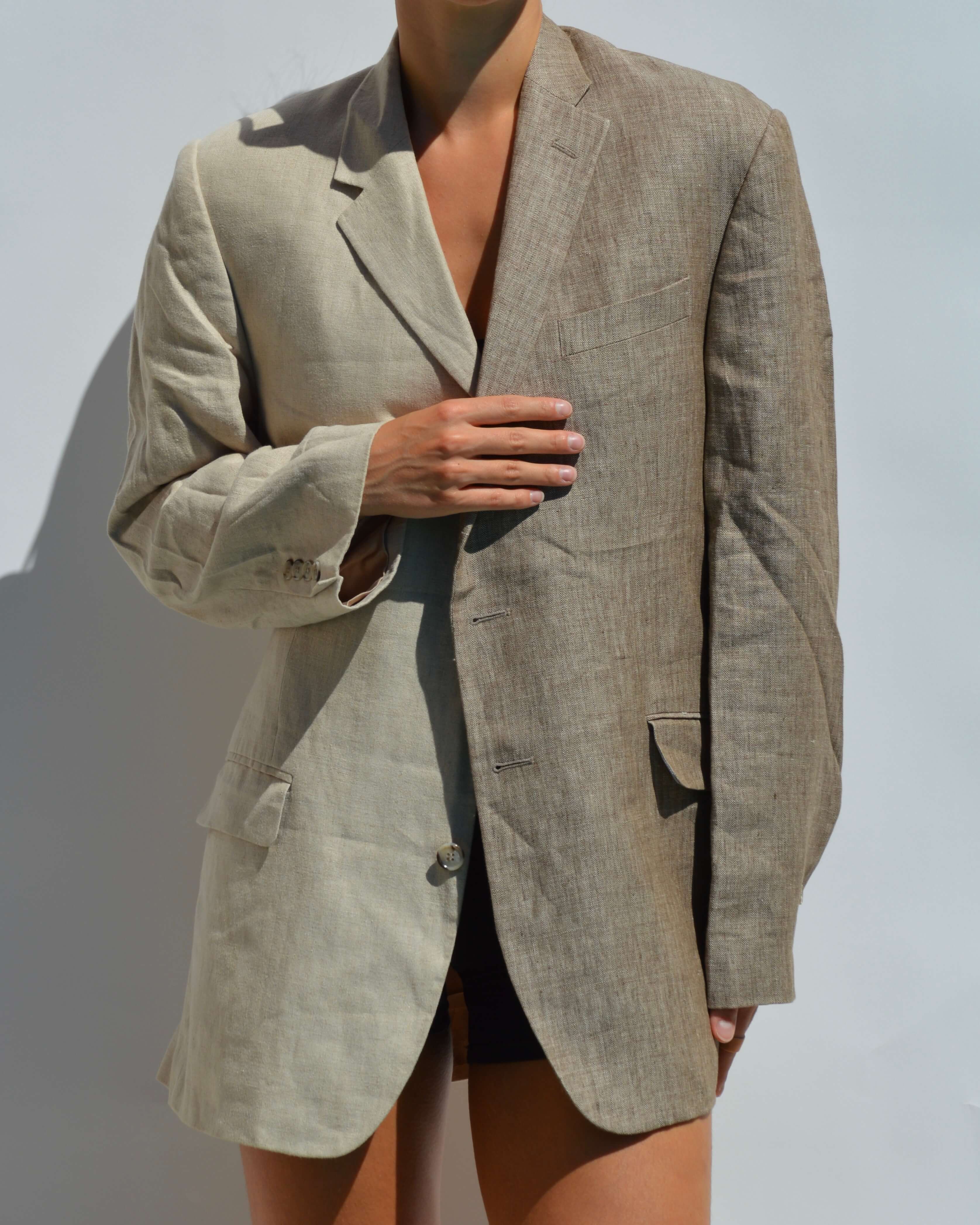 Blazer DUO - Lino Contraste Sueño (P/L)