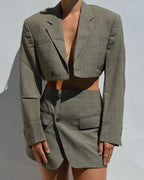 Blaset - Checked Baby Brown (XS/S)
