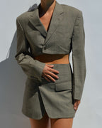Blaset - Checked Baby Brown (XS/S)