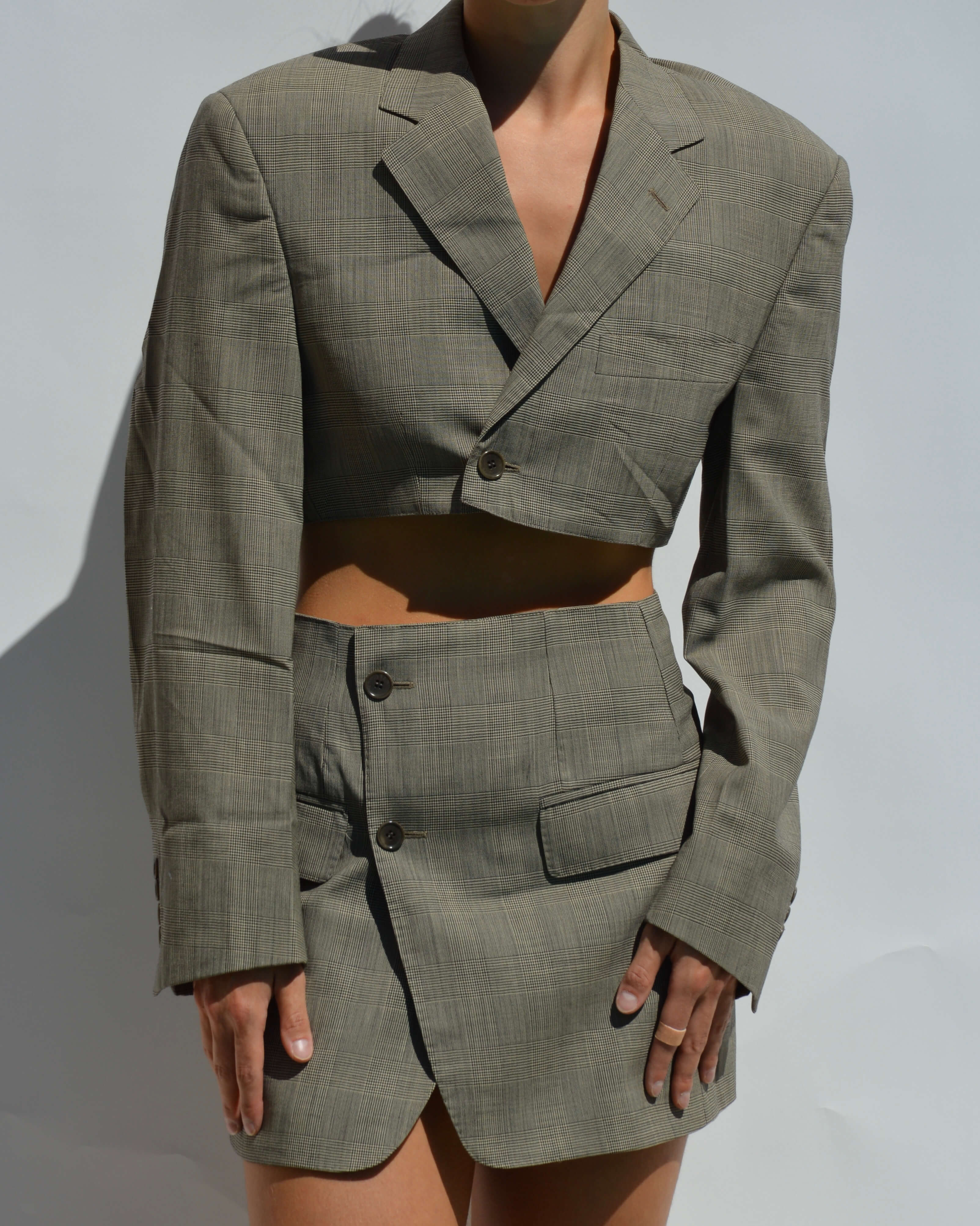 Blaset - Cuadros Marrón Bebé (XS/S)