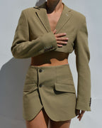 Vegan Blaset - Light Brown Cotton (XS/S)