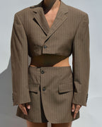 Blaset - Brown White Lines (L/XL)